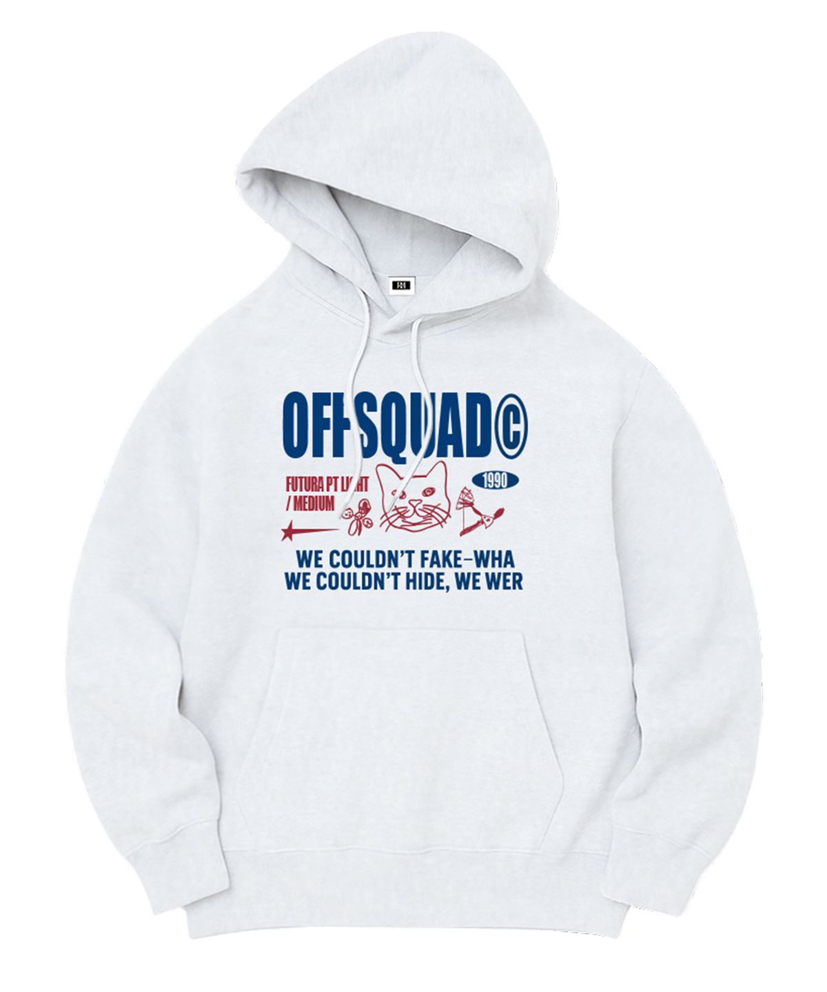 랜덤오프(RANDOMOFF) OFF SQUAD OVER FIT HOODIE (5color)