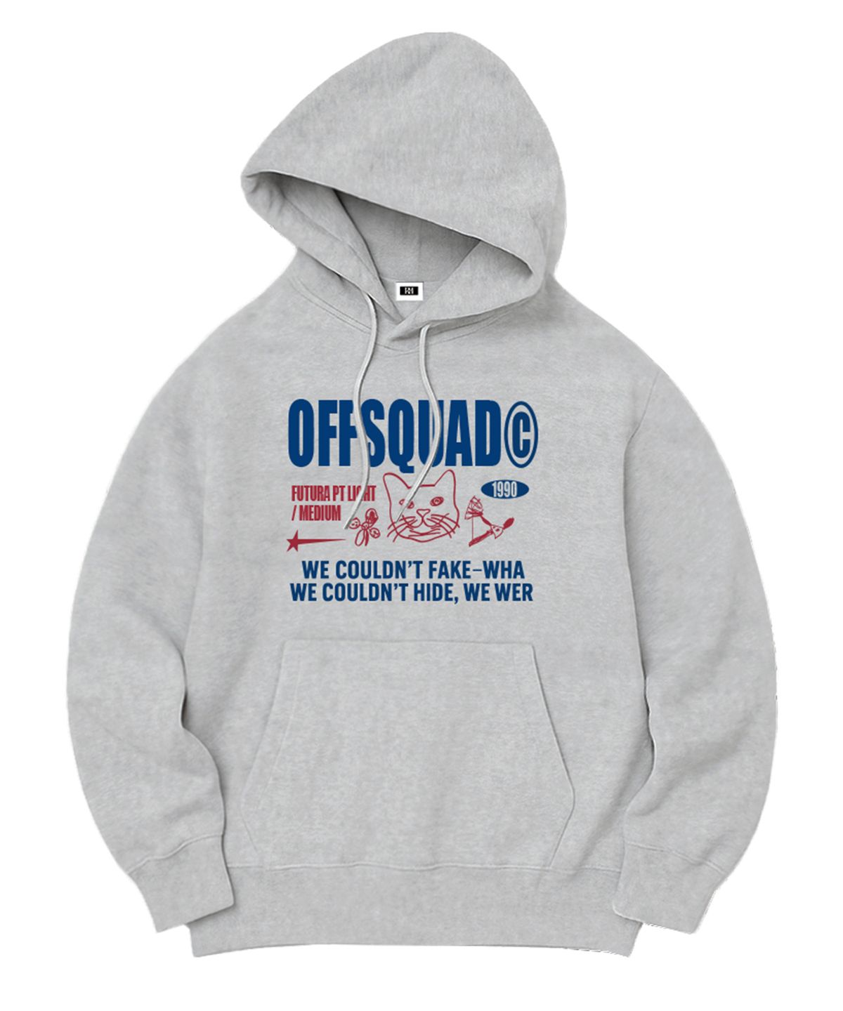 랜덤오프(RANDOMOFF) OFF SQUAD OVER FIT HOODIE (5color)