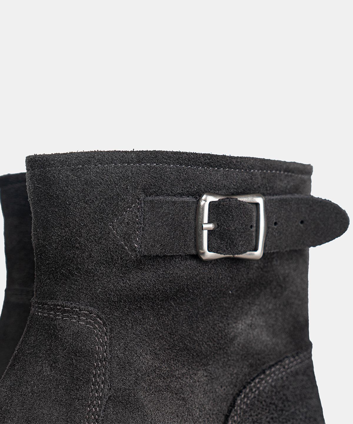 컬러콜라(COLOR COLLA) 60079 BK ZIP UP BOOTS_DIRTY WASHING