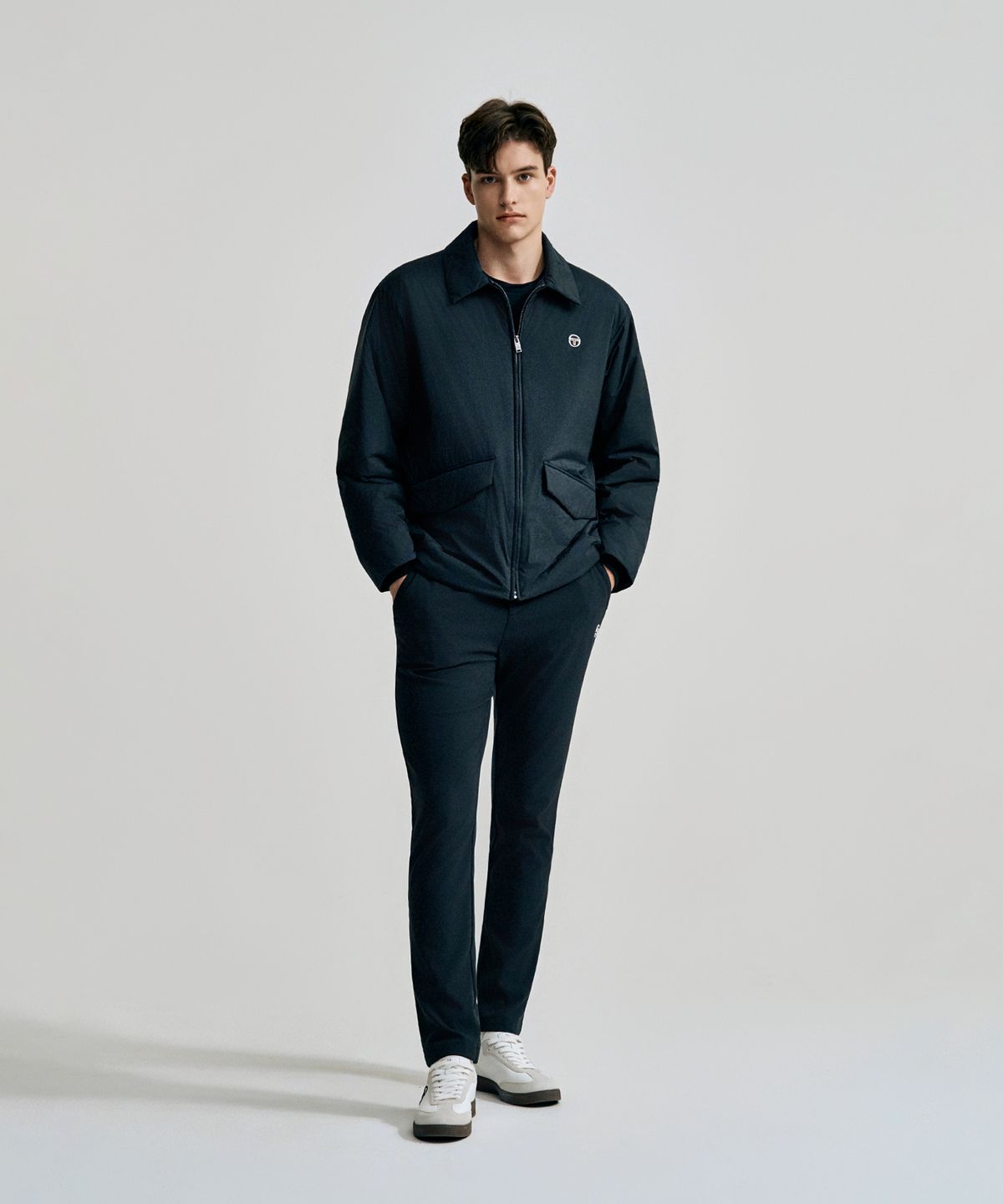 세르지오 타키니(SERGIO TACCHINI) M 쿠쉬라이트 초경량패딩 (Black)