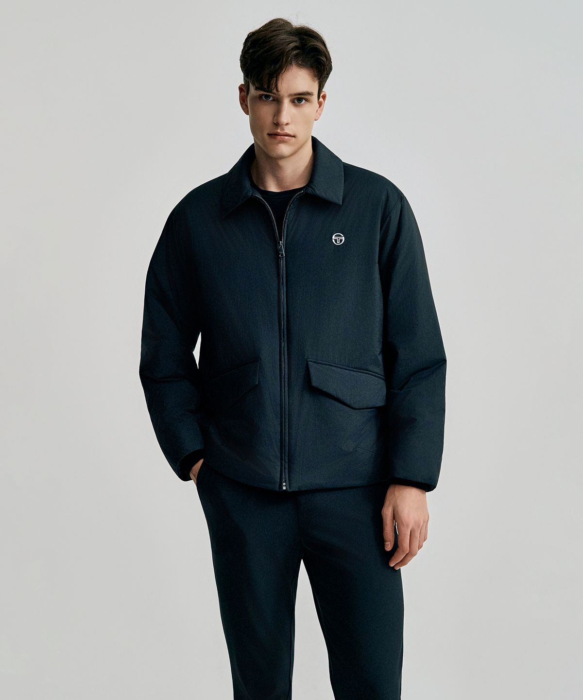 세르지오 타키니(SERGIO TACCHINI) M 쿠쉬라이트 초경량패딩 (Black)