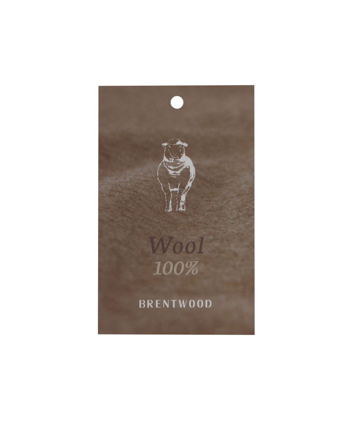 브렌우드(BRENTWOOD) [셀렉션] 울100 트위드 라운드넥 스웨터 BRWAW25851BRX
