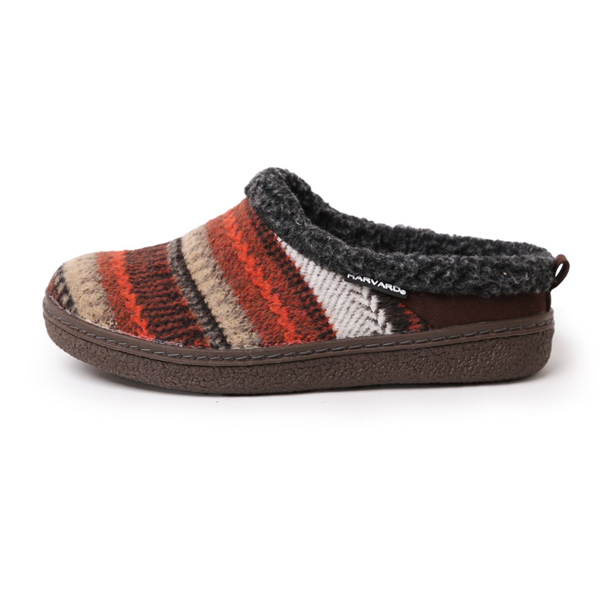 하버드 슈즈(HARVARD SHOES) 케빈 겨울 털 방한 슬립온 방한화 데일리 털운동화 캠핑 블로퍼 오렌지