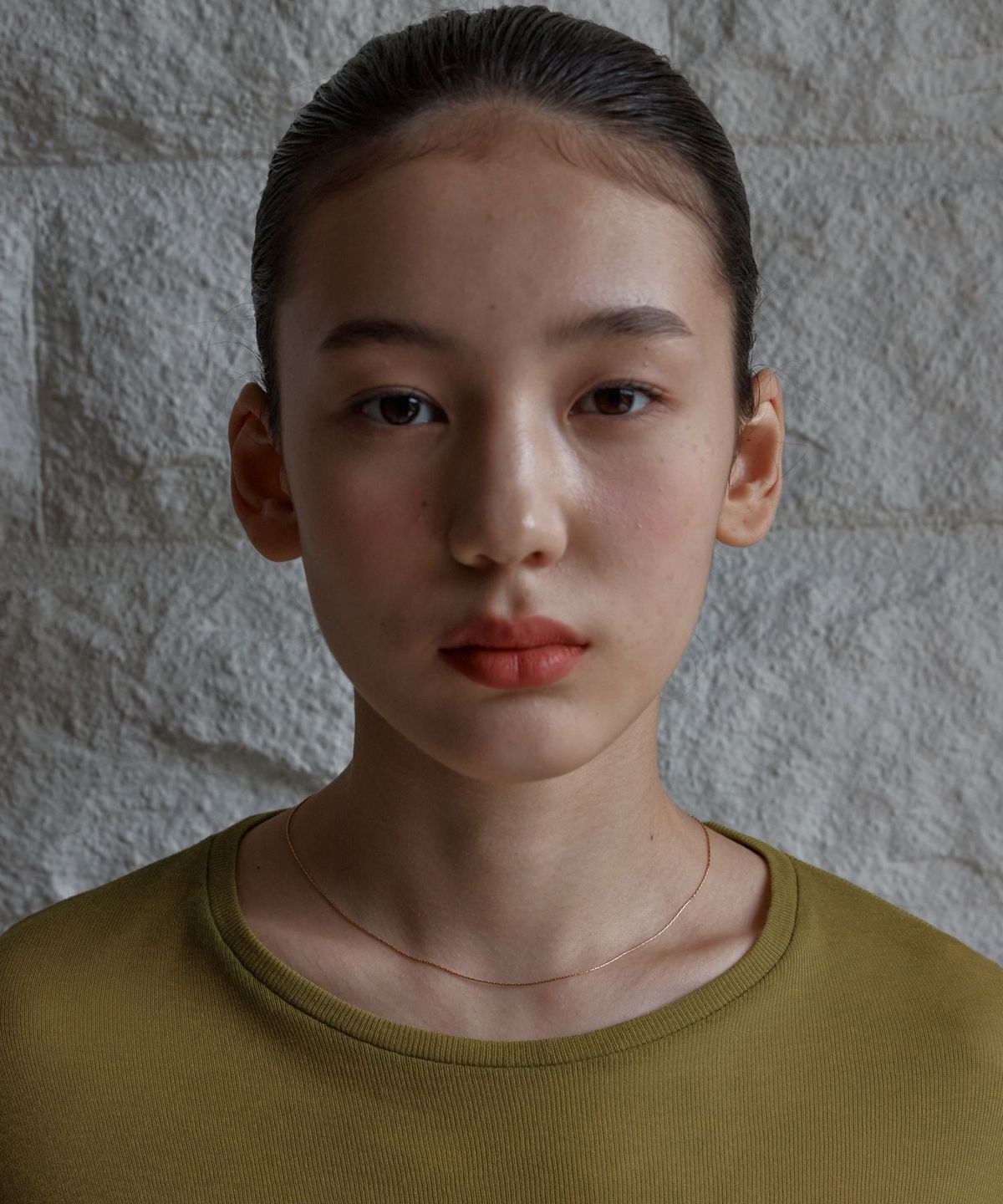 38컴온커먼(38COMEONCOMMON) Slim Glow Surgical Necklace (Gold)