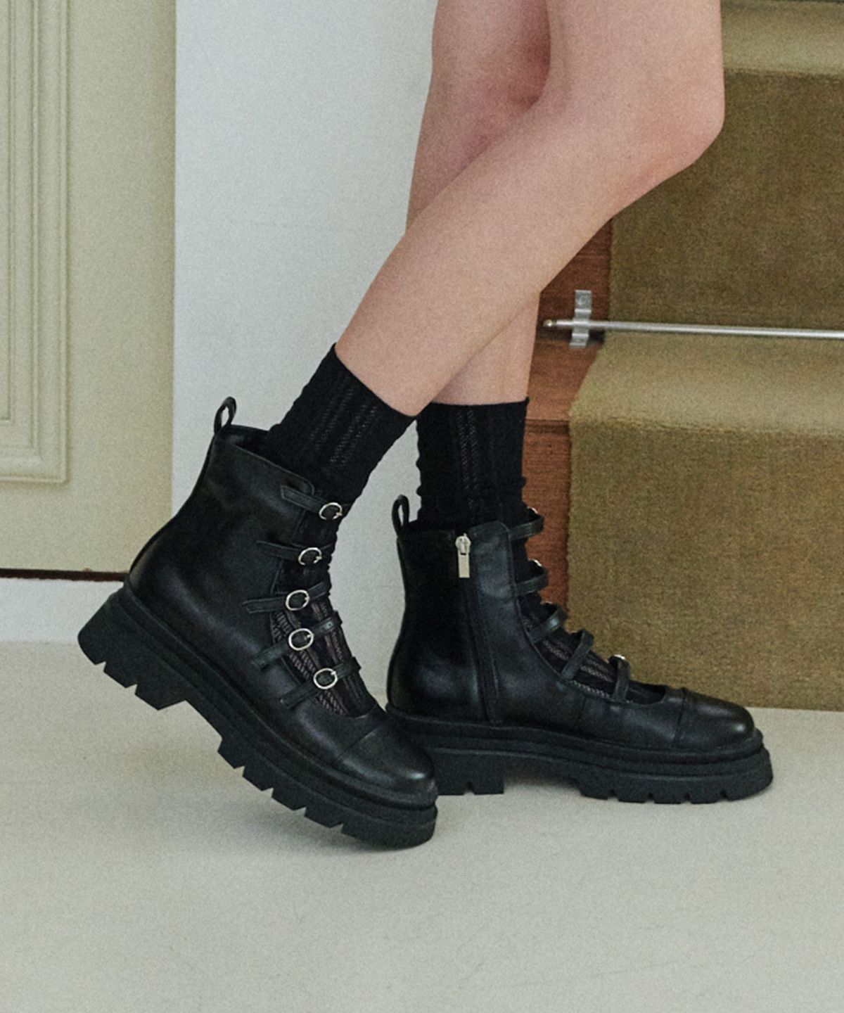 에이티티(ATT) Chaos Strap Boots (att6014)