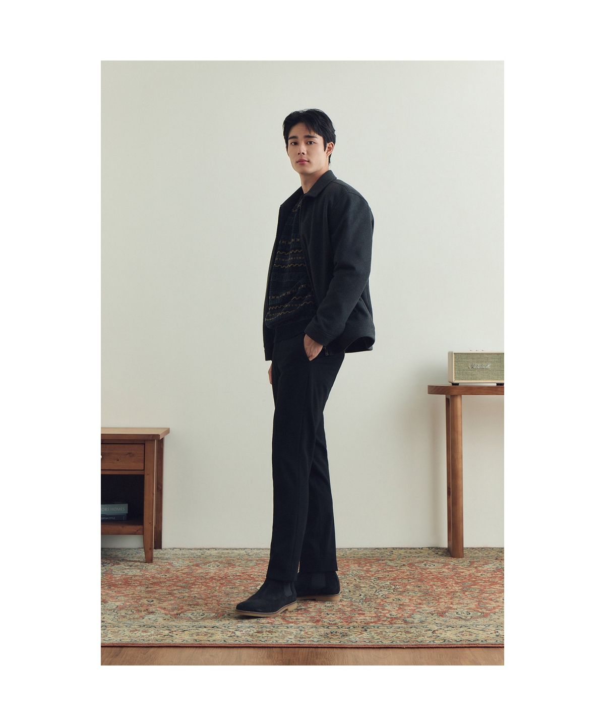 브렌우드(BRENTWOOD) [셀렉션] 컴포트 심플 트러커 BRUAW25851GYD