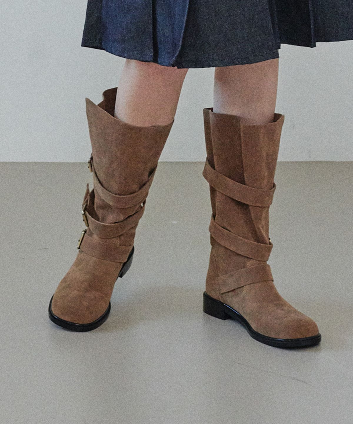 에이티티(ATT) Wild Strap Mid Boots (att1010)