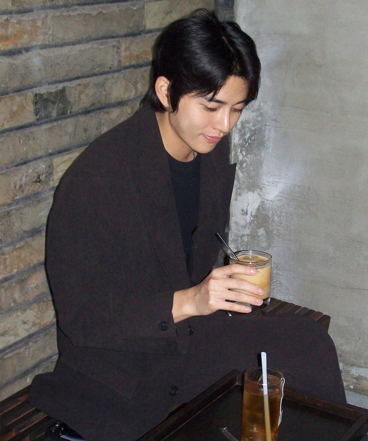 마인드브릿지(MINDBRIDGE) [SET][COUTURE]코듀로이 오버핏 셋업 브라운