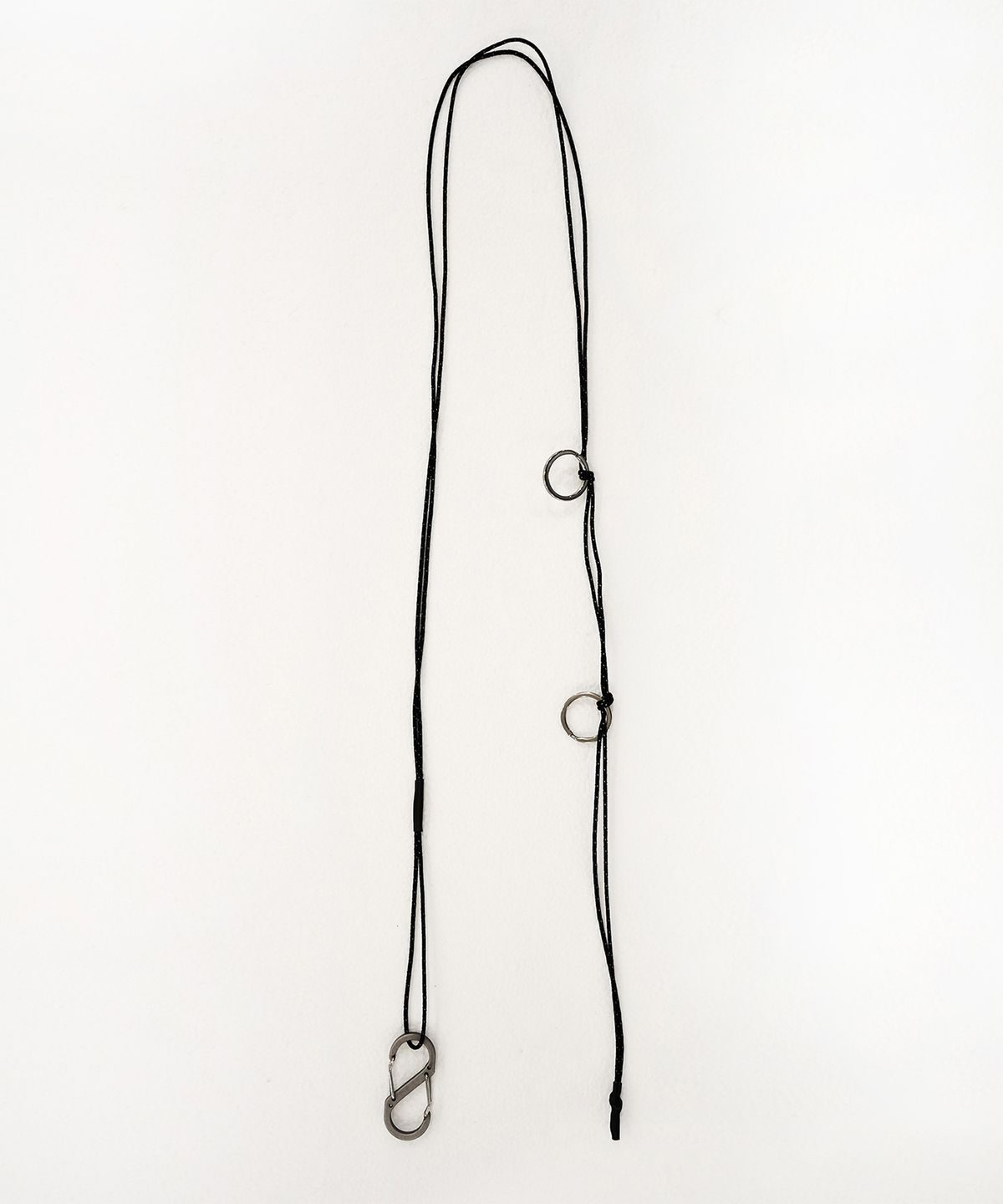 씬(SEEN) CARABINER CORD BELT (Black)