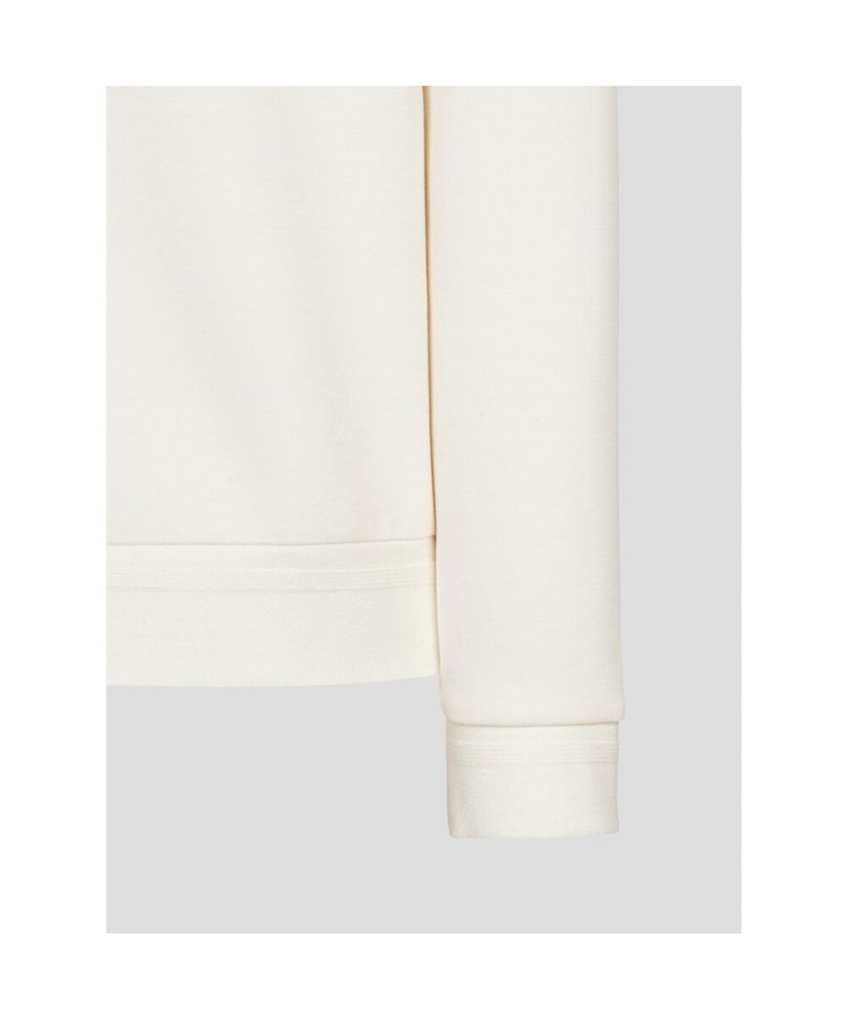 빈폴골프(BEANPOLE GOLF) 여성 라운드넥 블루종핏 긴소매 티셔츠 - 아이보리