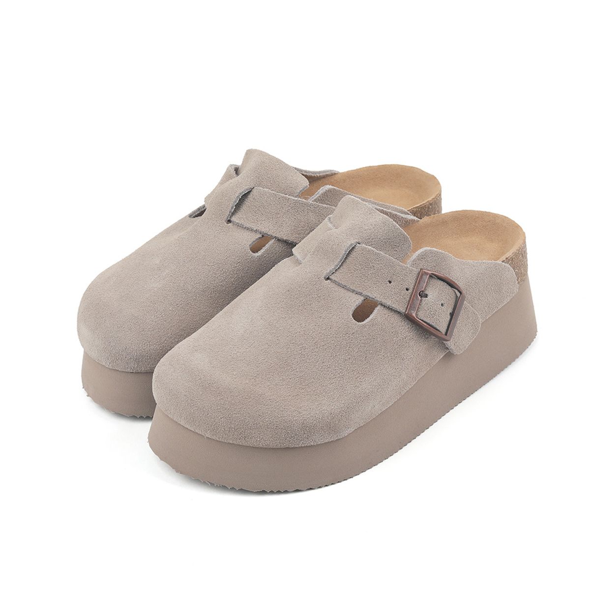 오즈어그웨어(OZ UGG WEAR) 어덜트 플랫폼 소프트 풋베드 슬리퍼 토프