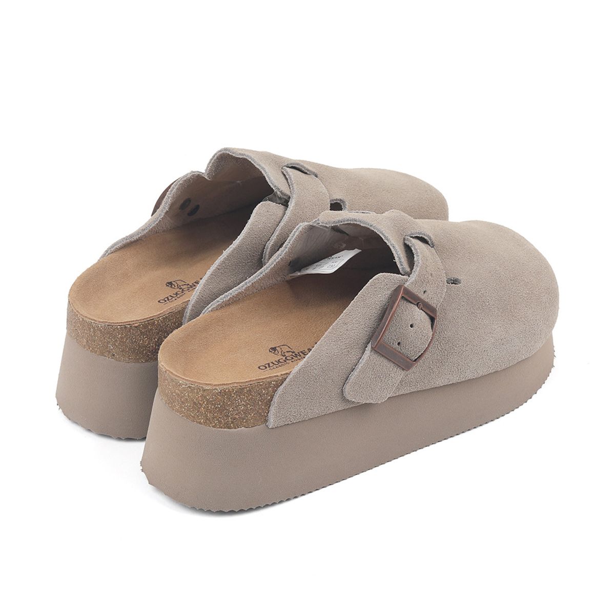 오즈어그웨어(OZ UGG WEAR) 어덜트 플랫폼 소프트 풋베드 슬리퍼 토프