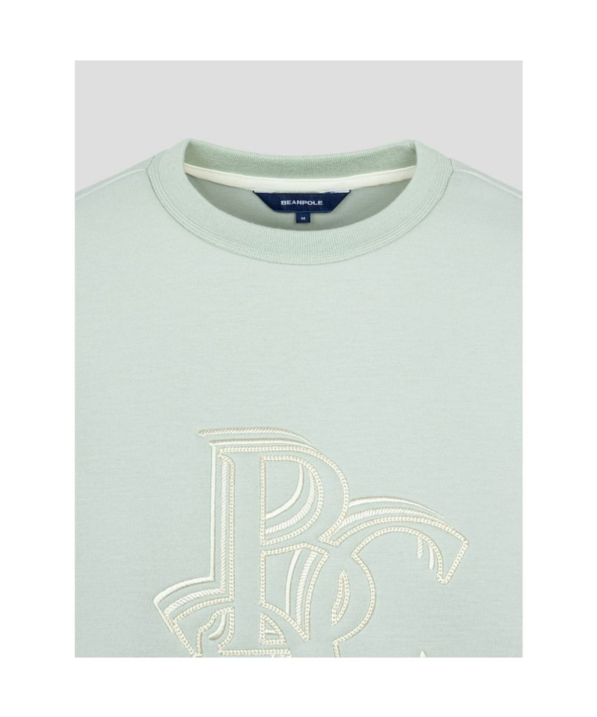 빈폴골프(BEANPOLE GOLF) 여성 라운드넥 블루종핏 긴소매 티셔츠 - 라이트 그린