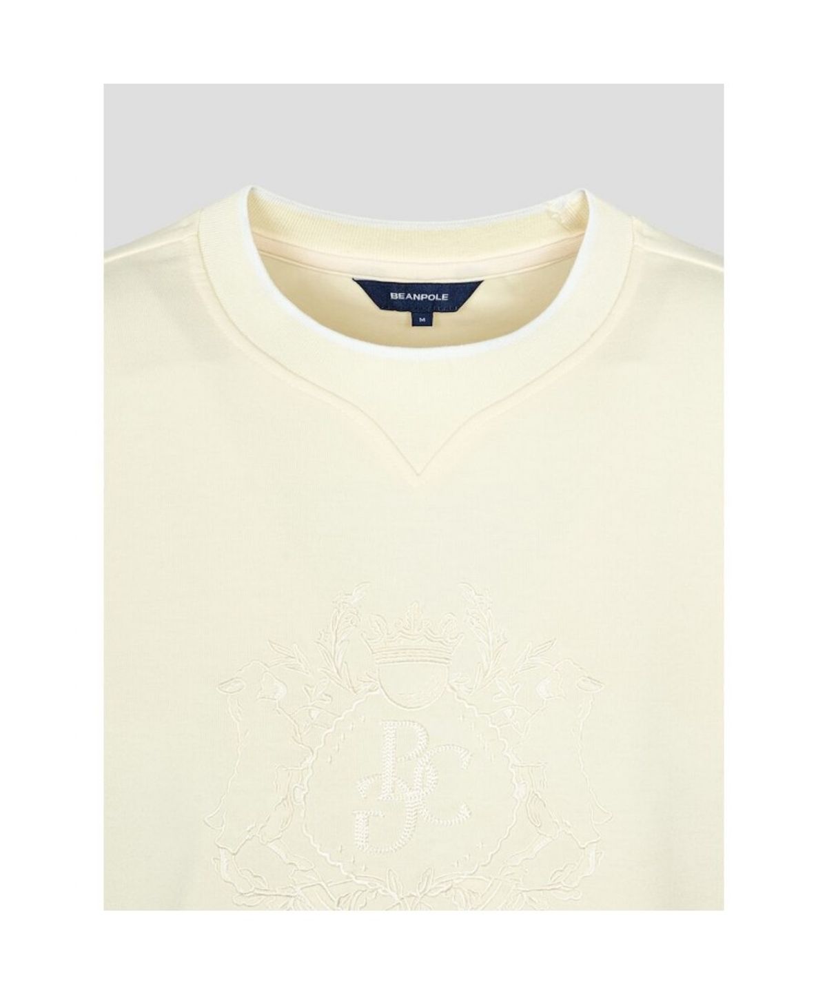 빈폴골프(BEANPOLE GOLF) 여성 원포인트 블루종핏 긴소매 티셔츠 - 레몬