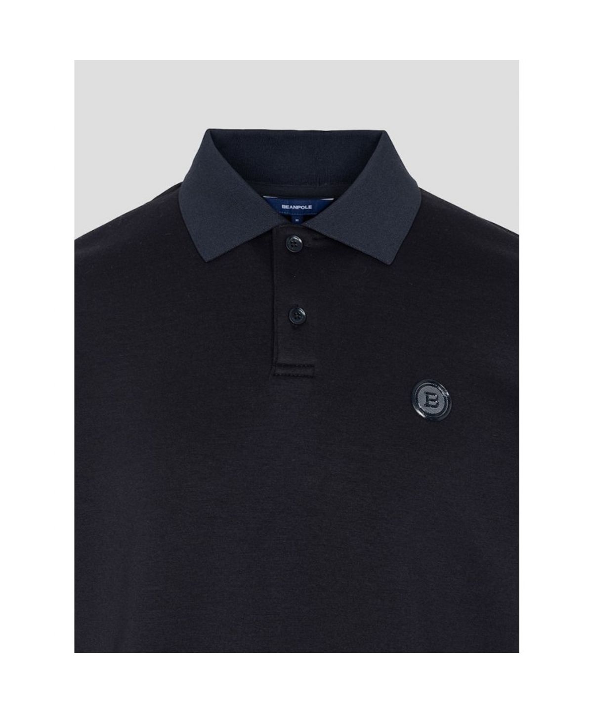 빈폴골프(BEANPOLE GOLF) 남성 맨투맨 칼라 티셔츠 - 네이비