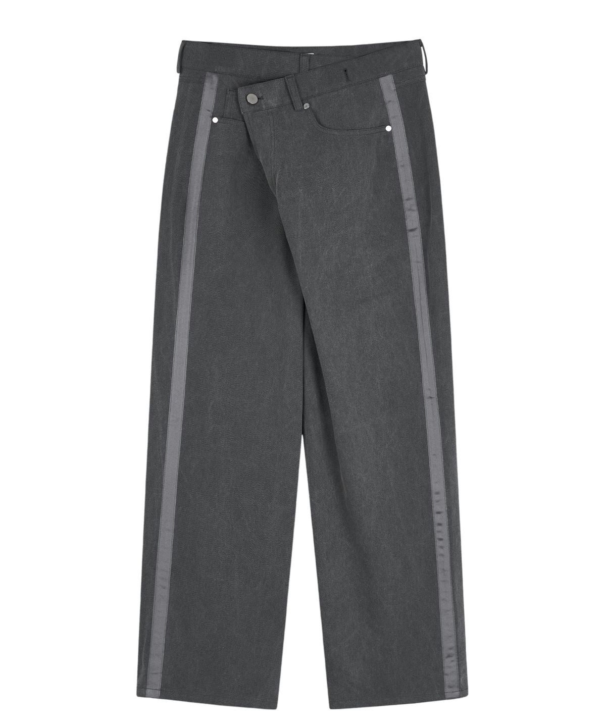 씬(SEEN) TWISTED COTTON PANTS (Grey)