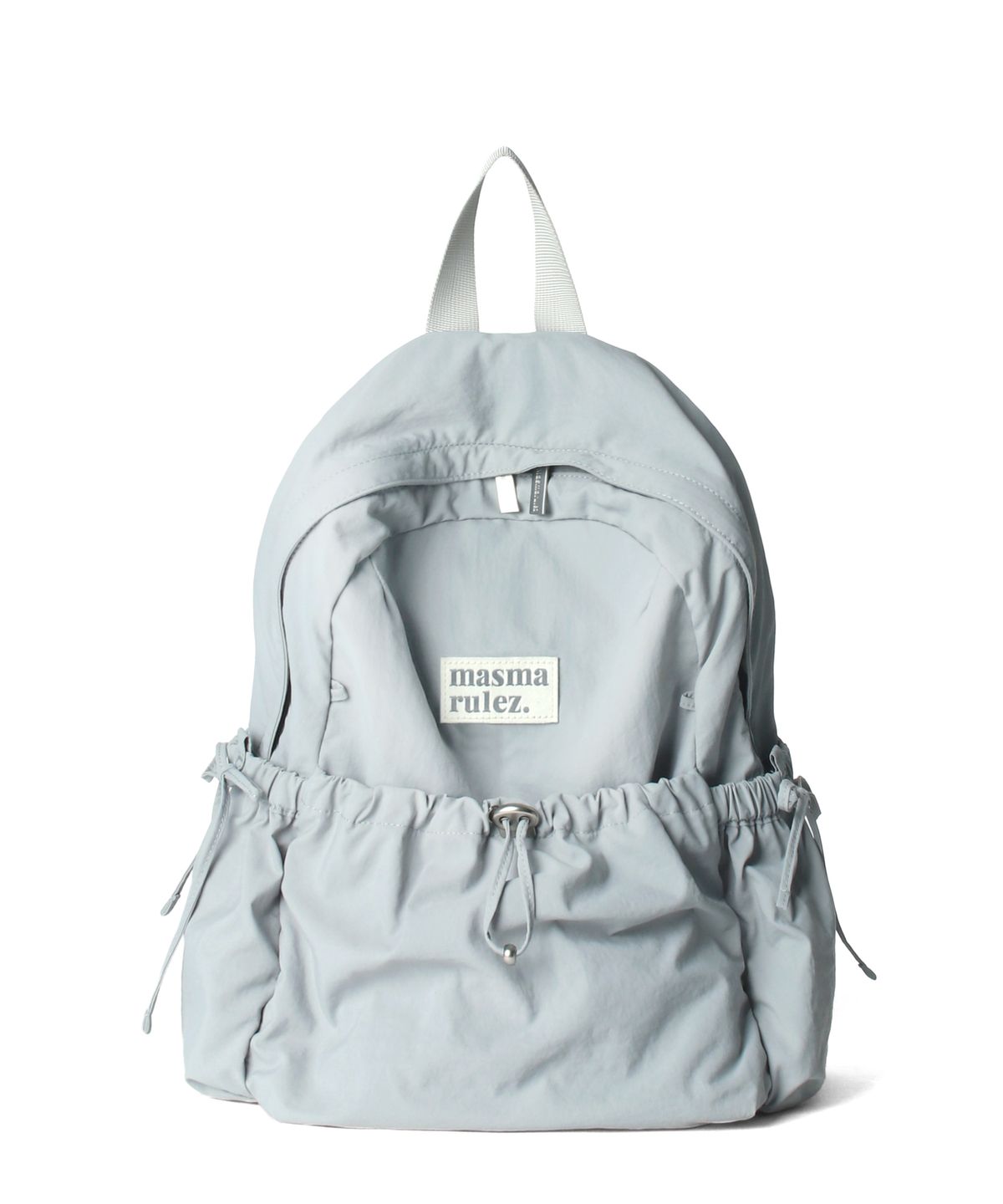 마스마룰즈(MASMARULEZ) mini ver. Ribbon pocket backpack_Fog blue