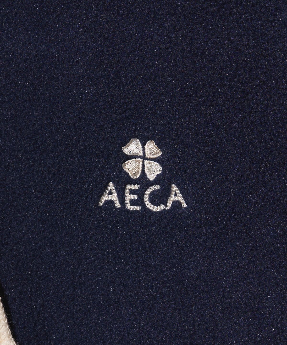 에이카화이트(AECA) AECA EVERLIGHT FLEECE ZIP UP HOODIE-NAVY