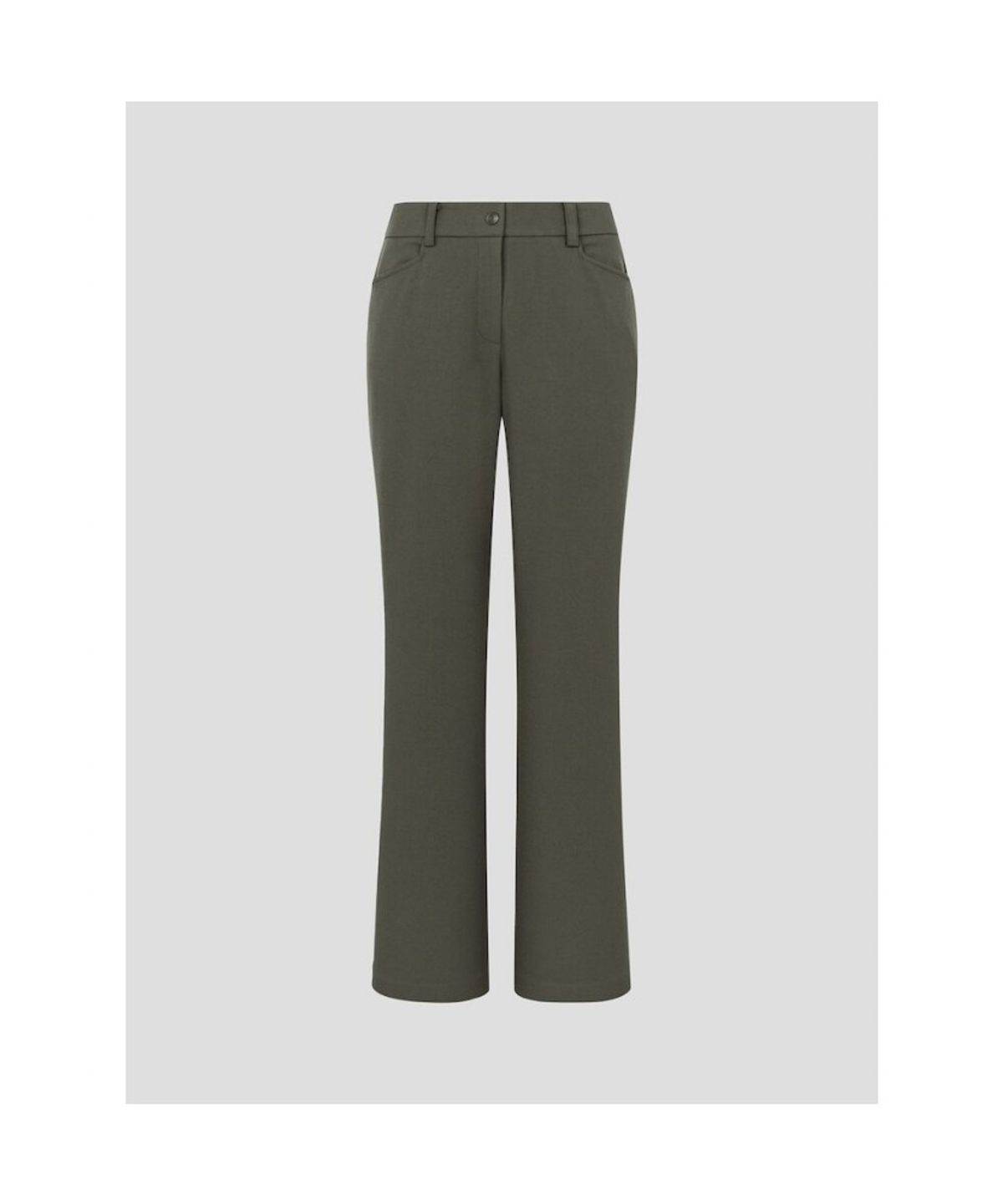빈폴골프(BEANPOLE GOLF) 여성 혼방 핏업 부츠컷 팬츠 - 카키