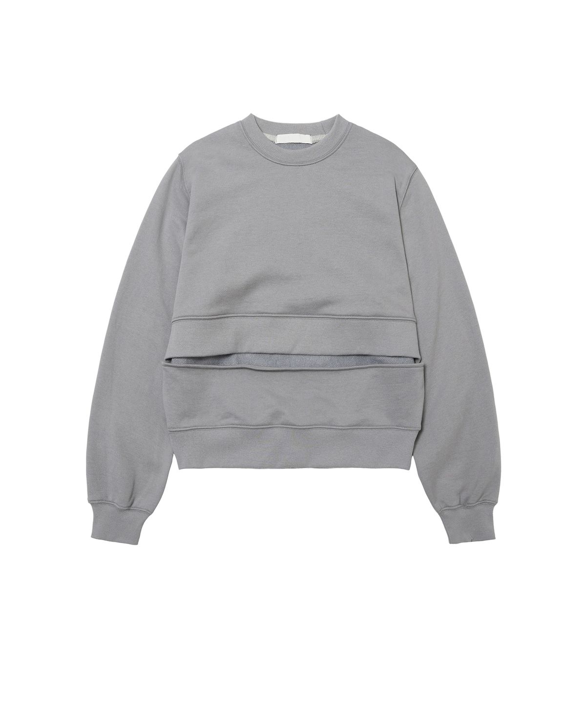 씬(SEEN) 2WAY SWEATSHIRTS (Grey)