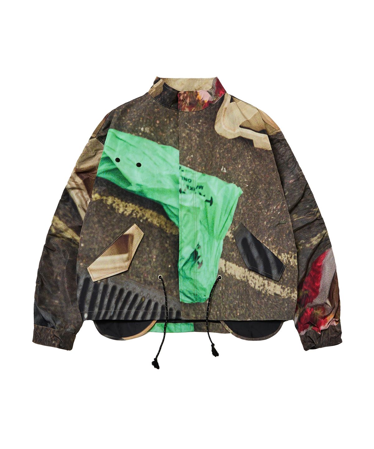 씬(SEEN) CUTTED FIELD JACKET (Print)