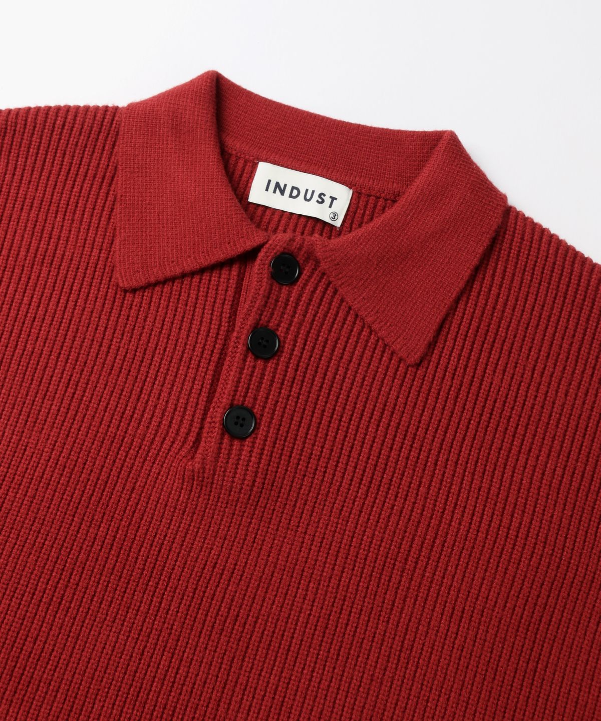인더스트(INDUST) 로렌  하찌 카라 크롭니트_5colcor