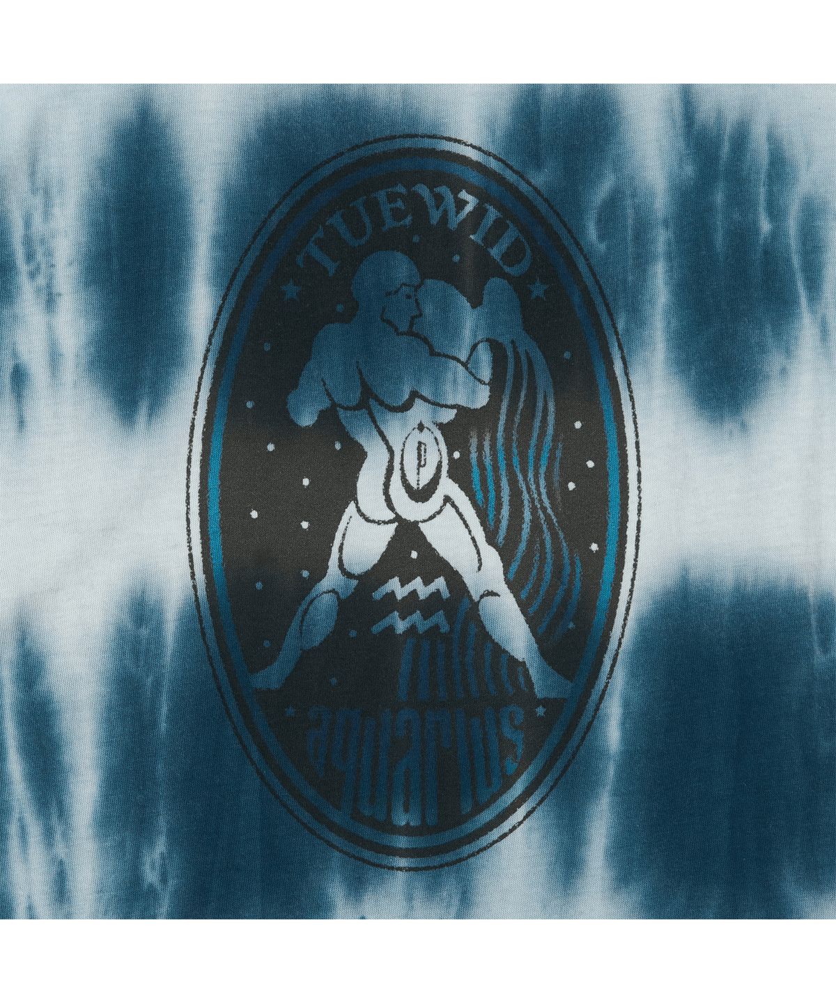 투위드(TUEWID) oversized longsleeve t-shirts in Faded Blue