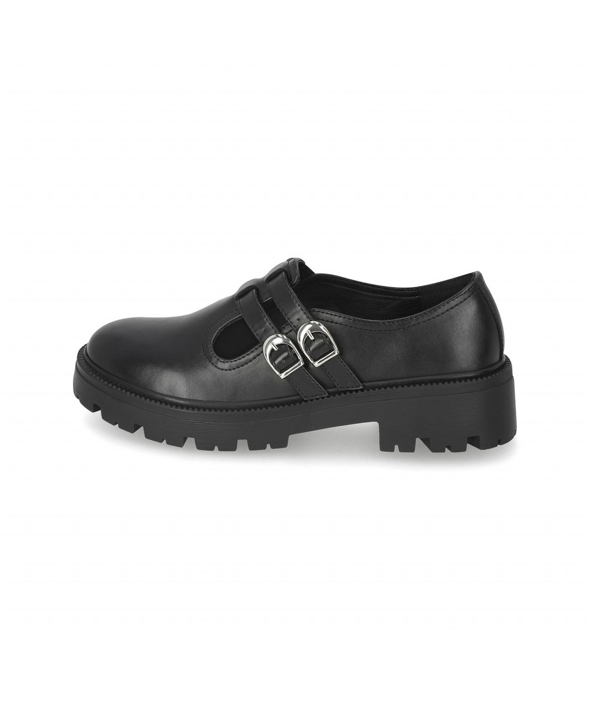 엘칸토(ELCANTO) 마쯔 여성 더블 T스트랩 캐주얼 로퍼 4.5cm LCWC60M539