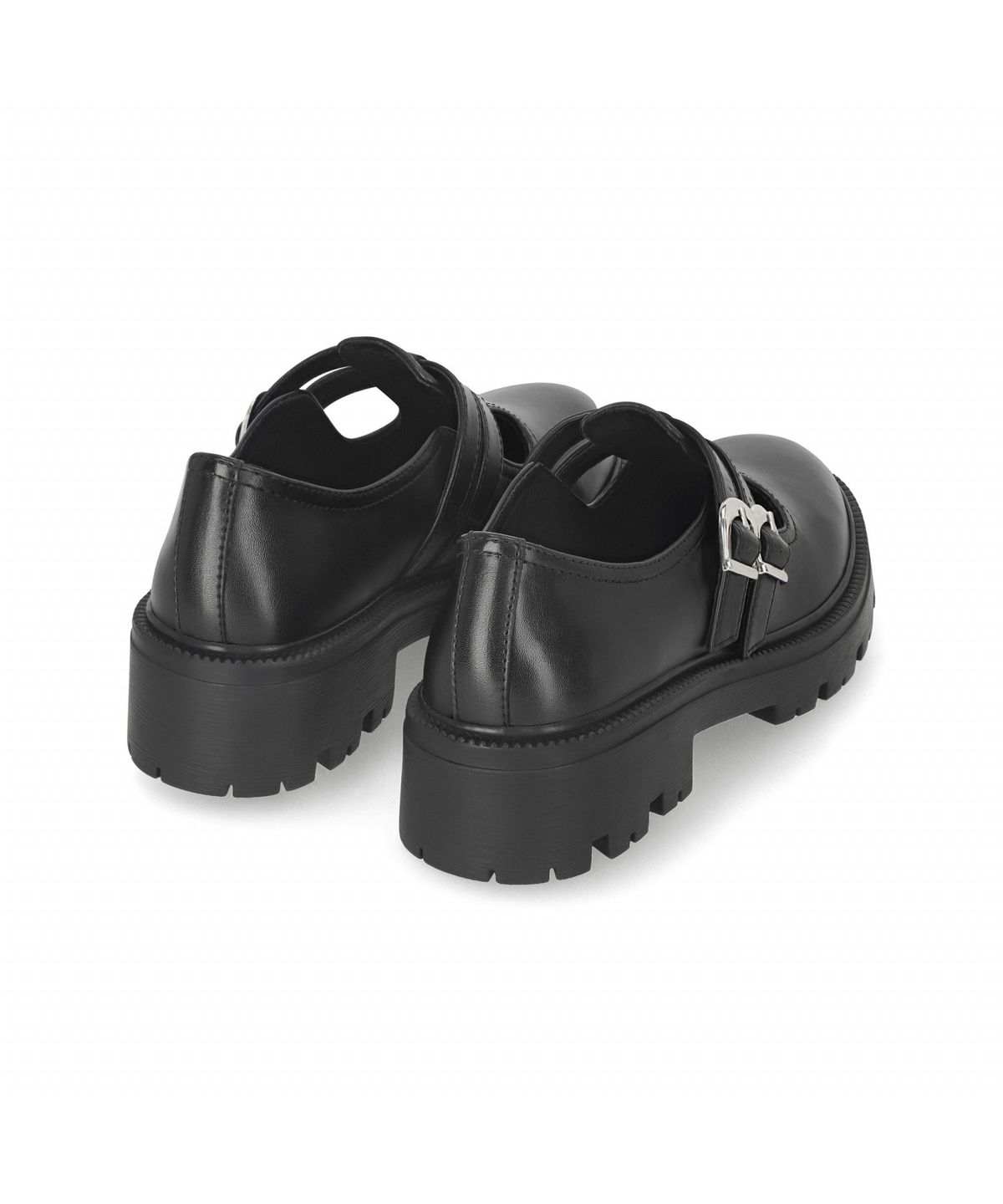 엘칸토(ELCANTO) 마쯔 여성 더블 T스트랩 캐주얼 로퍼 4.5cm LCWC60M539