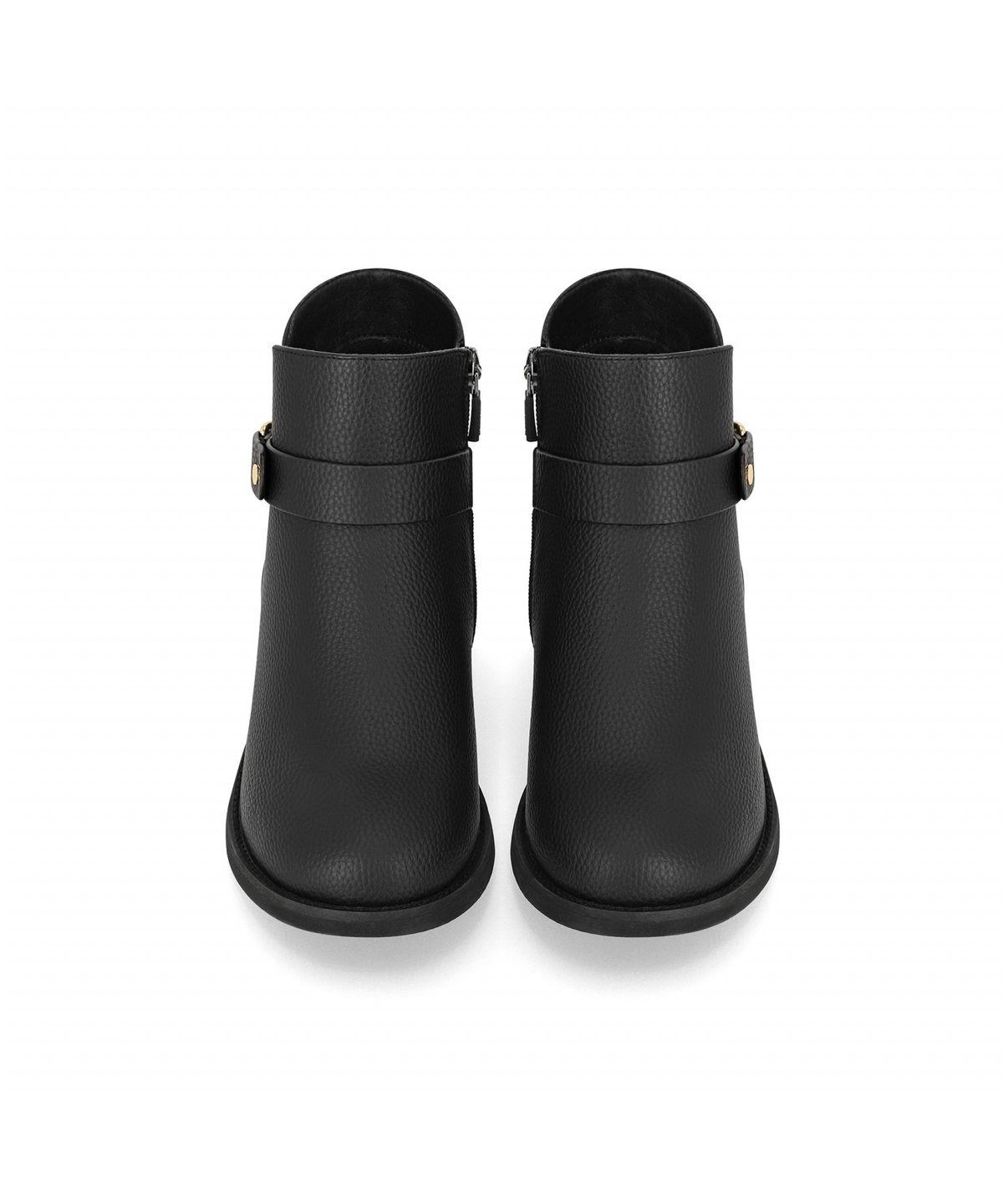 엘칸토(ELCANTO) 인텐스 여성 버클 몰드 앵클 부츠 4cm LCWA74I54V