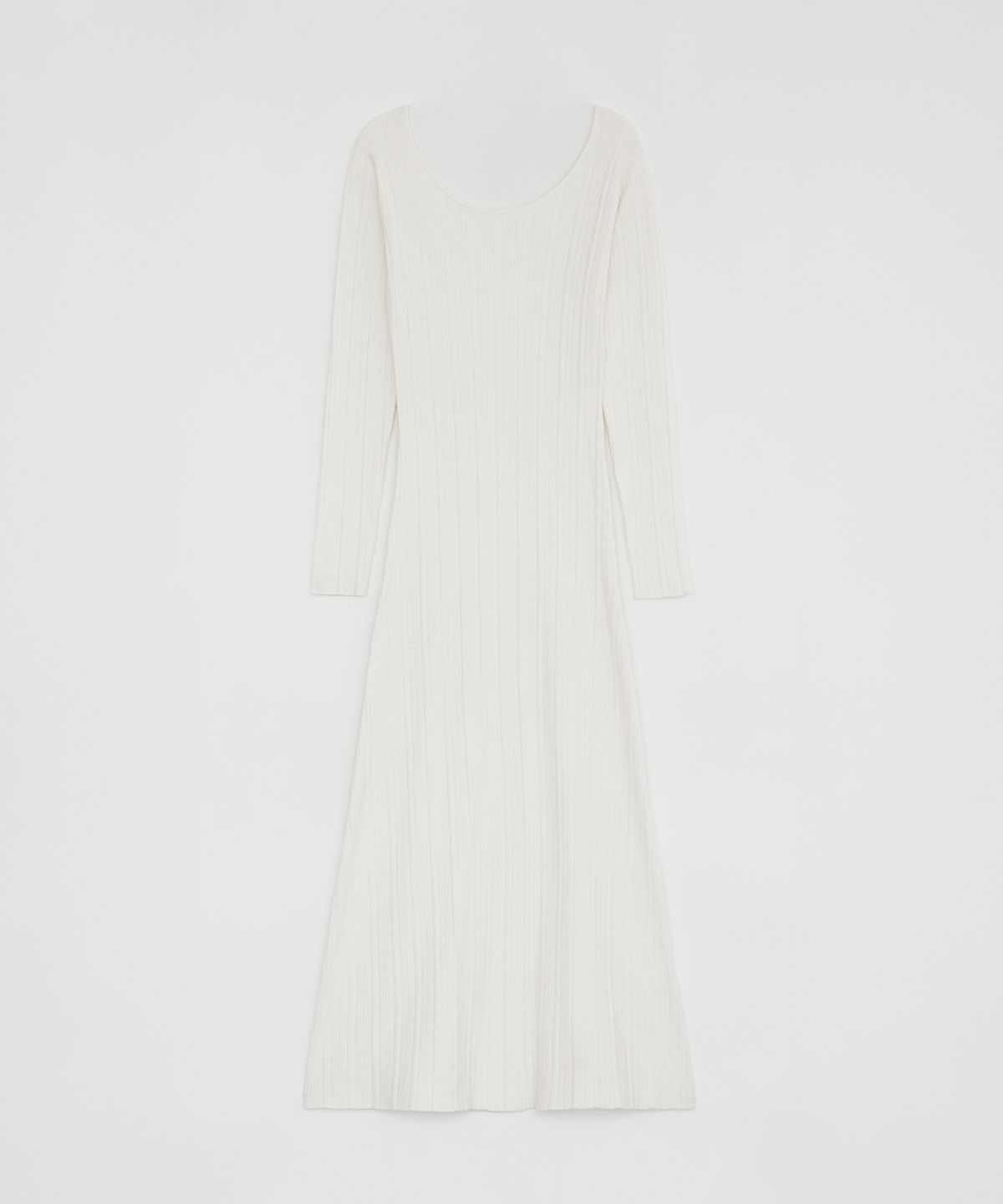 로우타이드(LOW TIDE) PLEATS KNIT DRESS [IVORY]