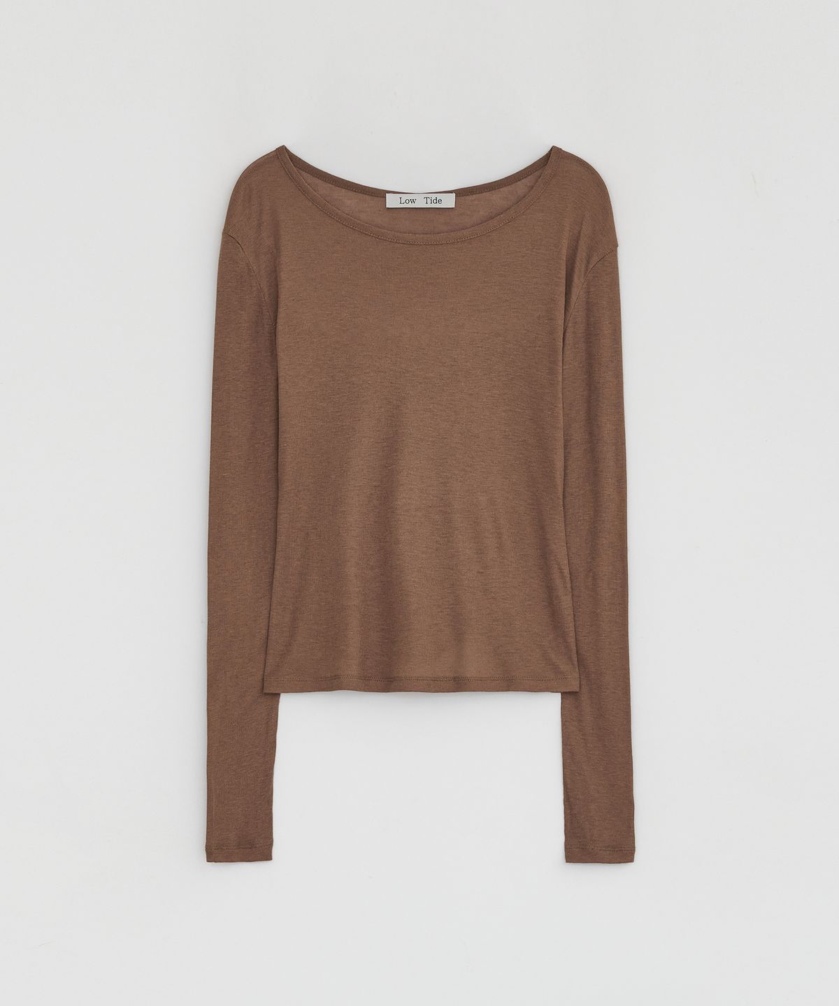 로우타이드(LOW TIDE) LONG SLEEVE T-SHIRT [CAMEL]