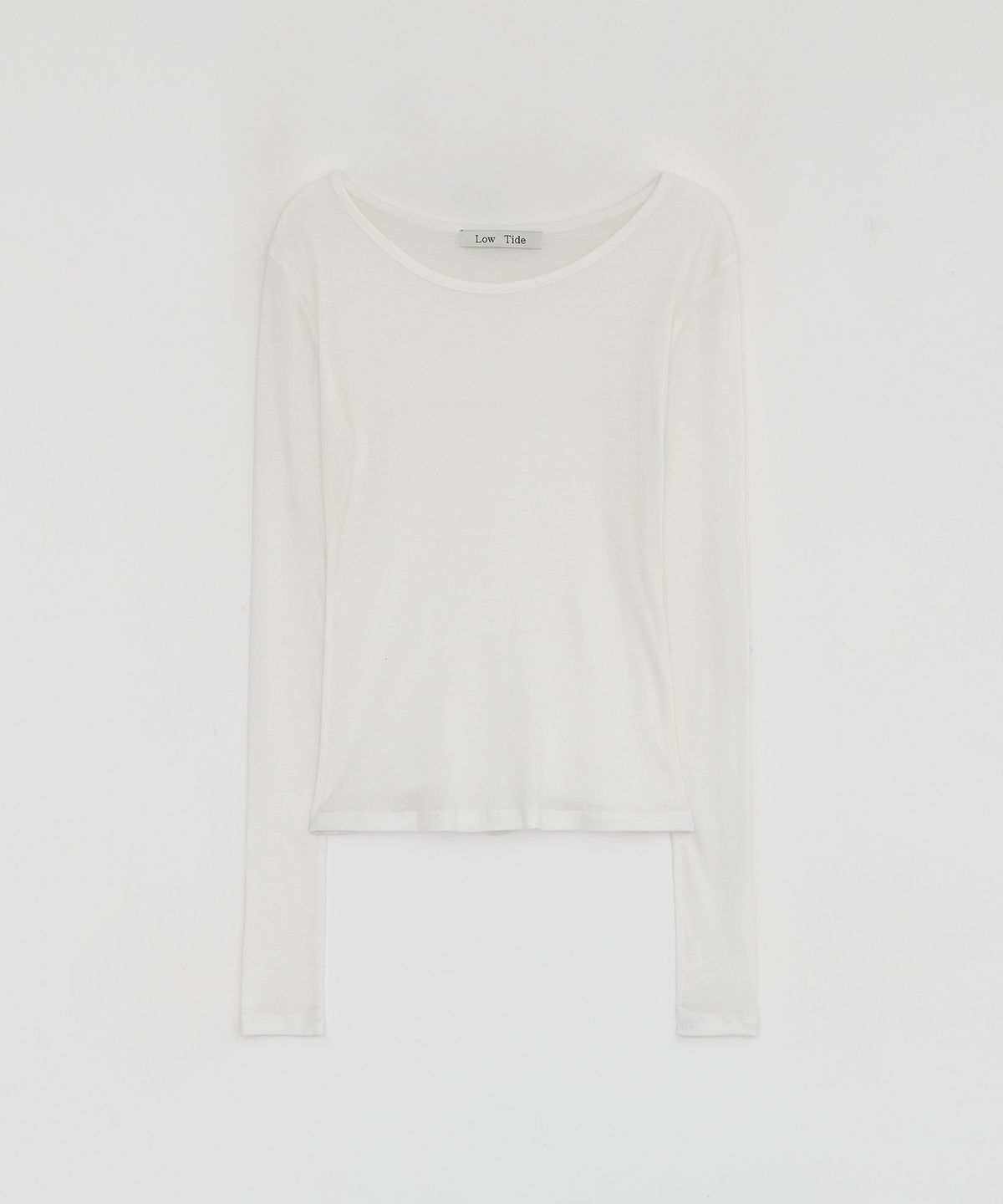 로우타이드(LOW TIDE) LONG SLEEVE T-SHIRT [WHITE]