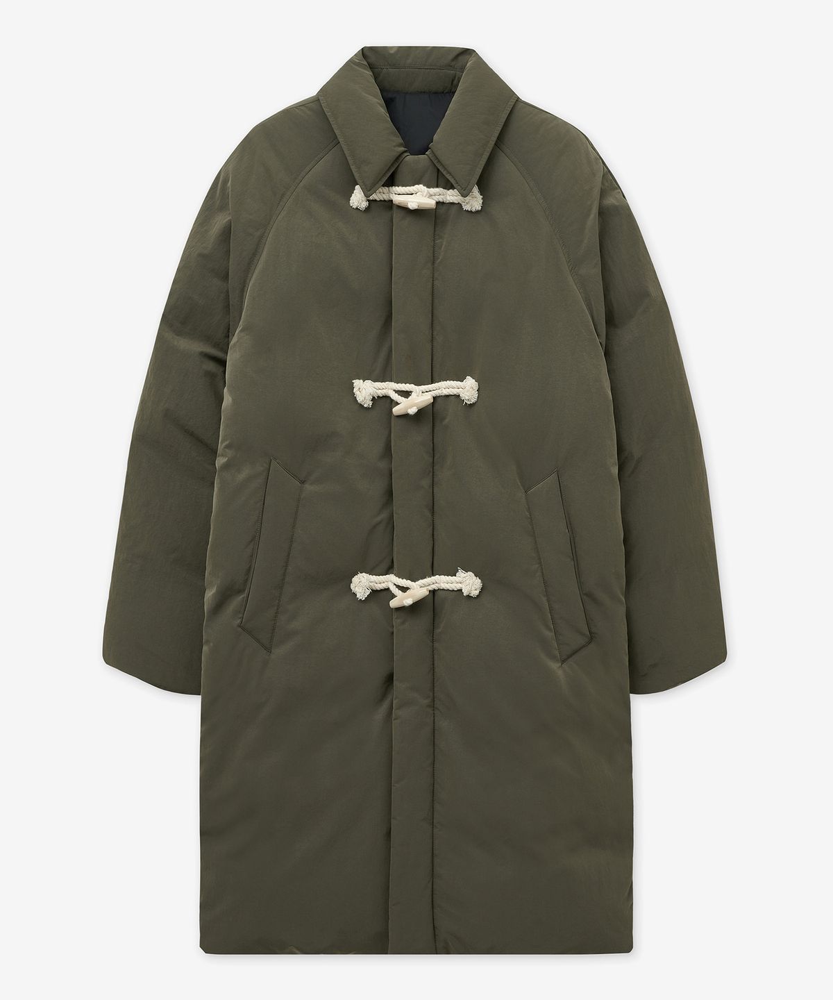 티엔지티(TNGT) European-goose Duffle Long Down Jumper (Khaki) TNJU5F207K2
