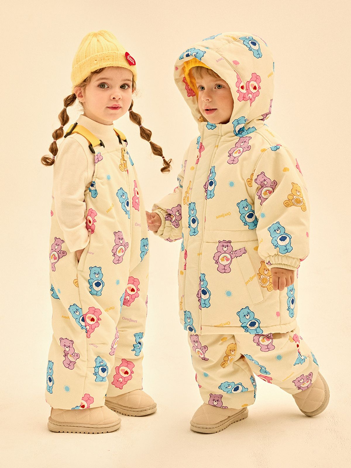 케어베어(CAREBEARS) 컬러팝팝 케어베어즈 스키복세트