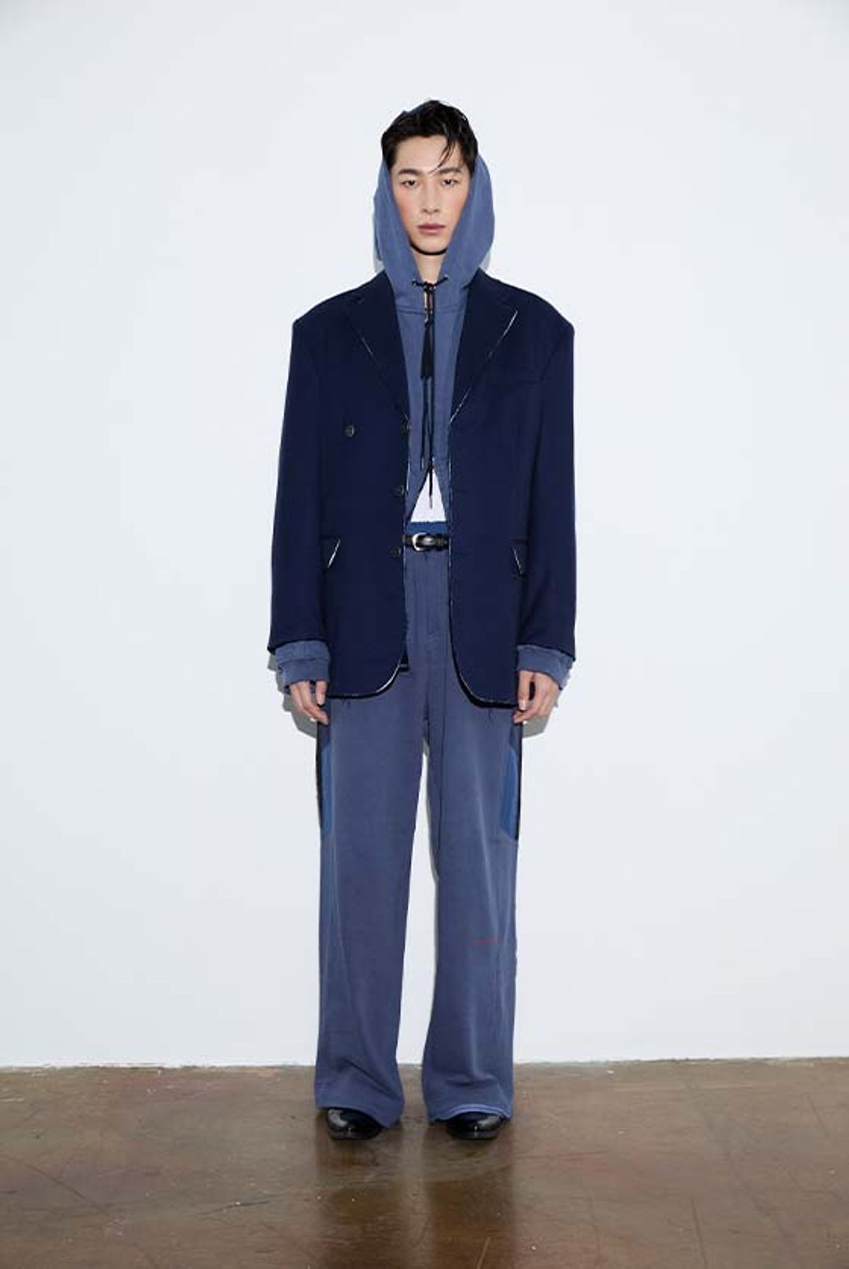 오디너리피플(ORDINARY PEOPLE) Re : Athletic Classic Jacket [NAVY]