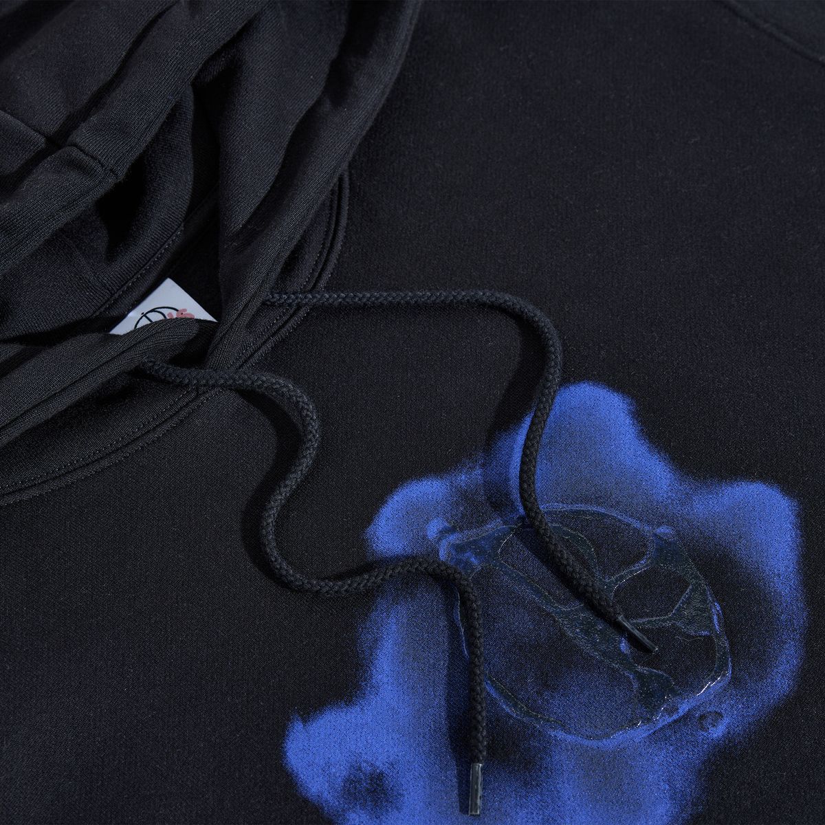 폴라(POLAR) METAL LOGO DAVE HOODIE [BLACK]