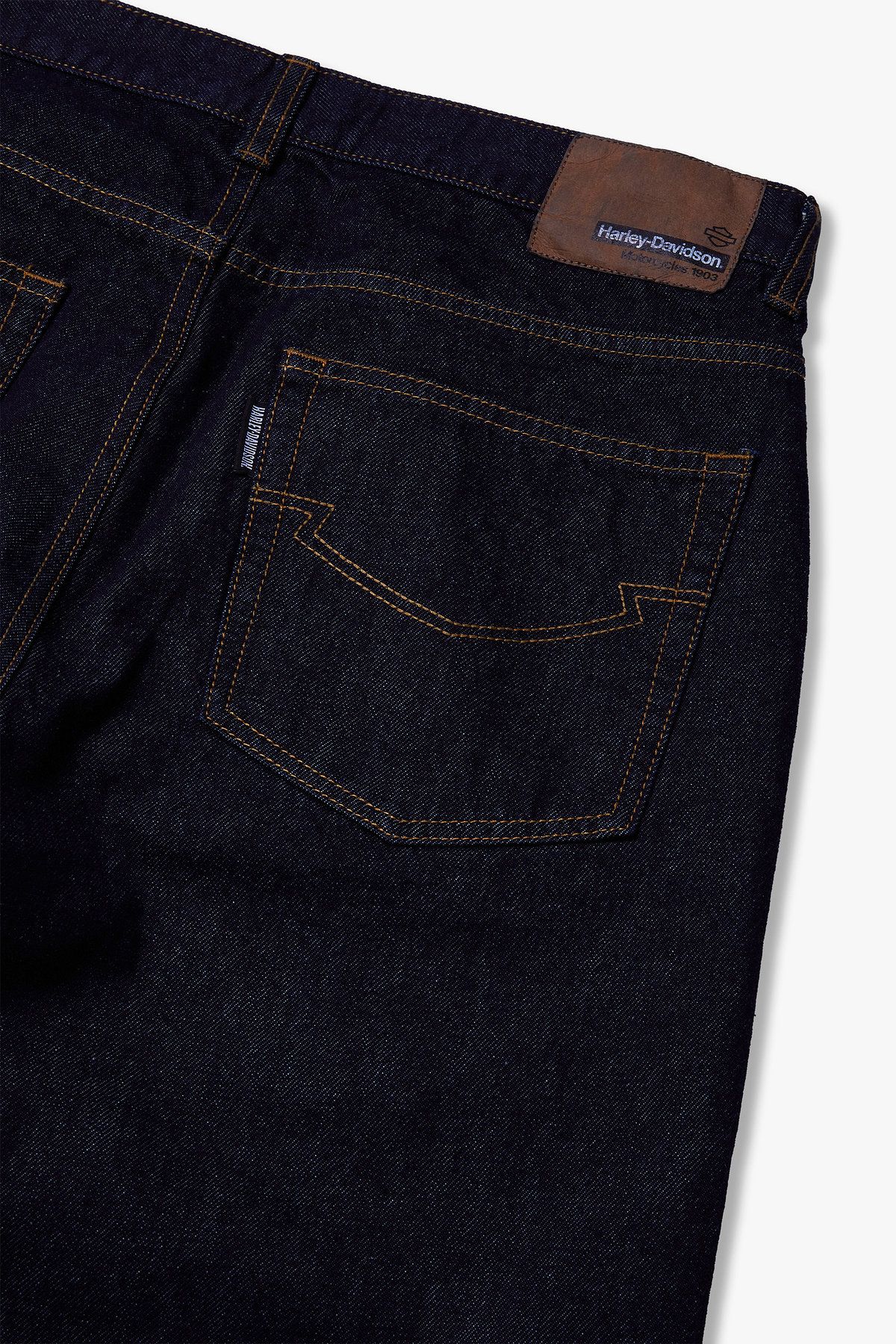 할리데이비슨 컬렉션스®(HARLEY-DAVIDSON COLLECTIONS®) 레귤러핏 딥인디고 로우데님 _인디고 HH15321003
