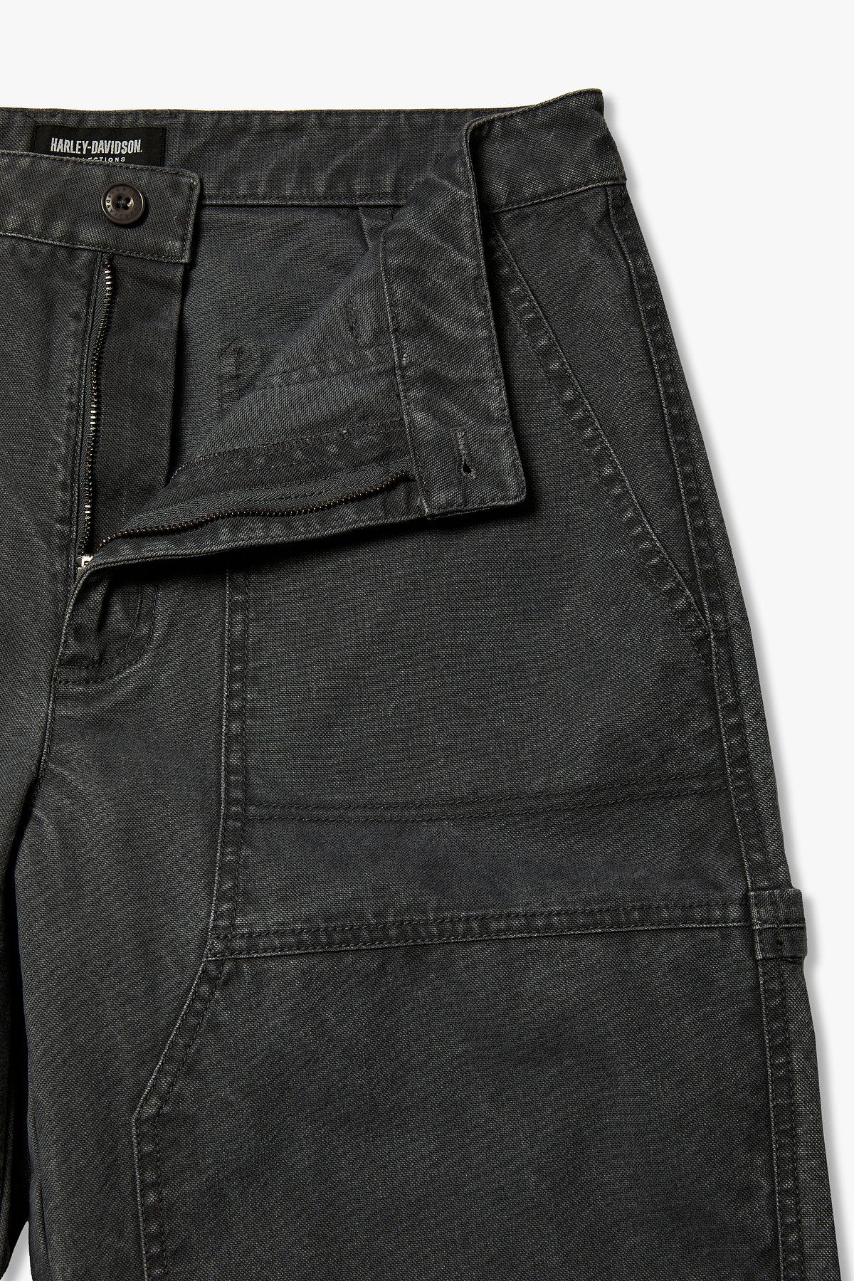 할리데이비슨 컬렉션스®(HARLEY-DAVIDSON COLLECTIONS®) 더블니 워크팬츠_챠콜 HH15320002