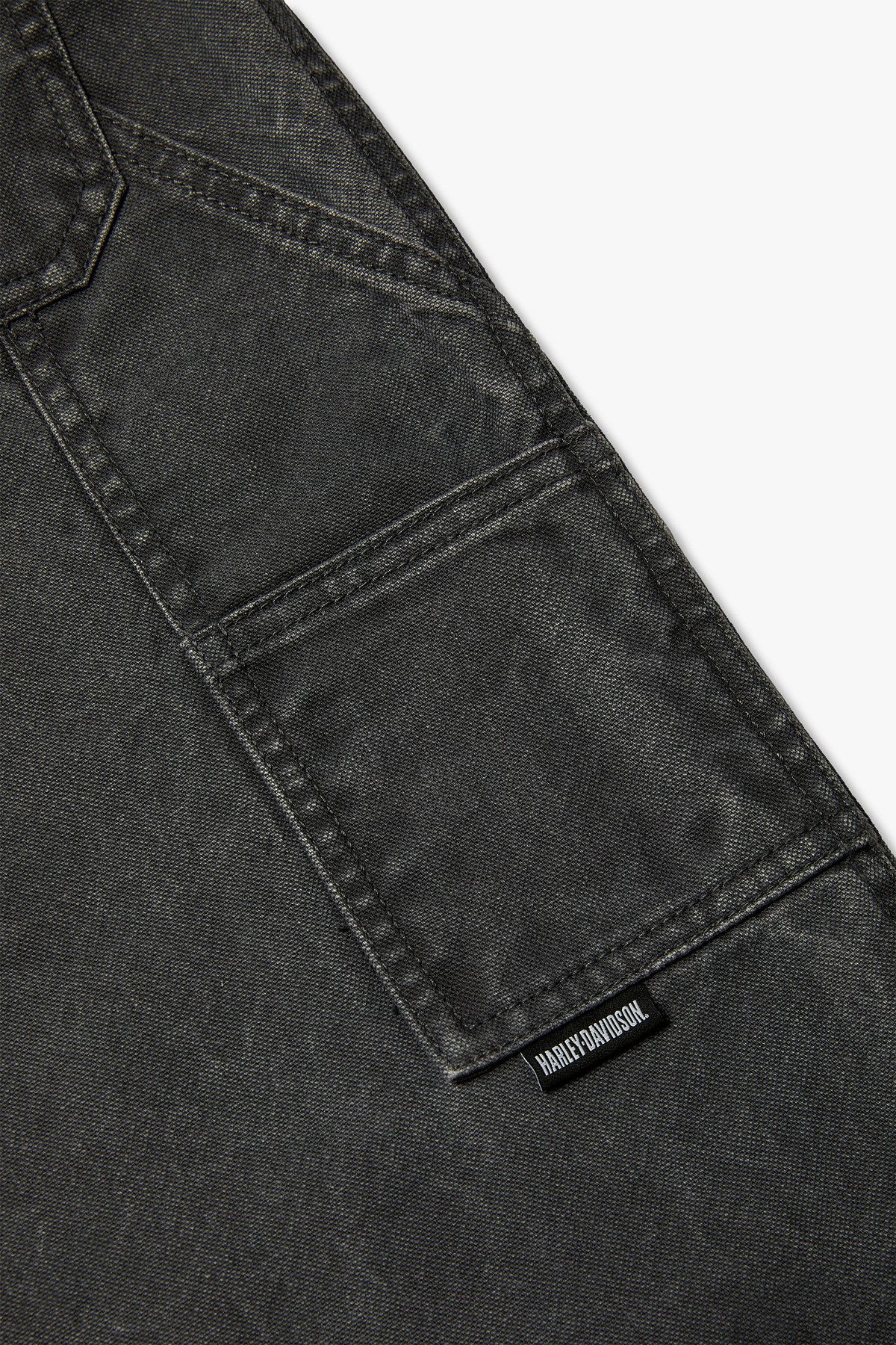 할리데이비슨 컬렉션스®(HARLEY-DAVIDSON COLLECTIONS®) 더블니 워크팬츠_챠콜 HH15320002