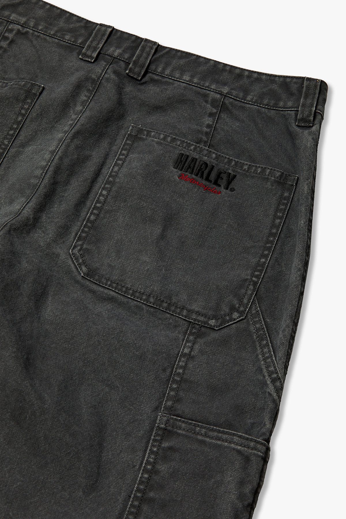 할리데이비슨 컬렉션스®(HARLEY-DAVIDSON COLLECTIONS®) 더블니 워크팬츠_챠콜 HH15320002