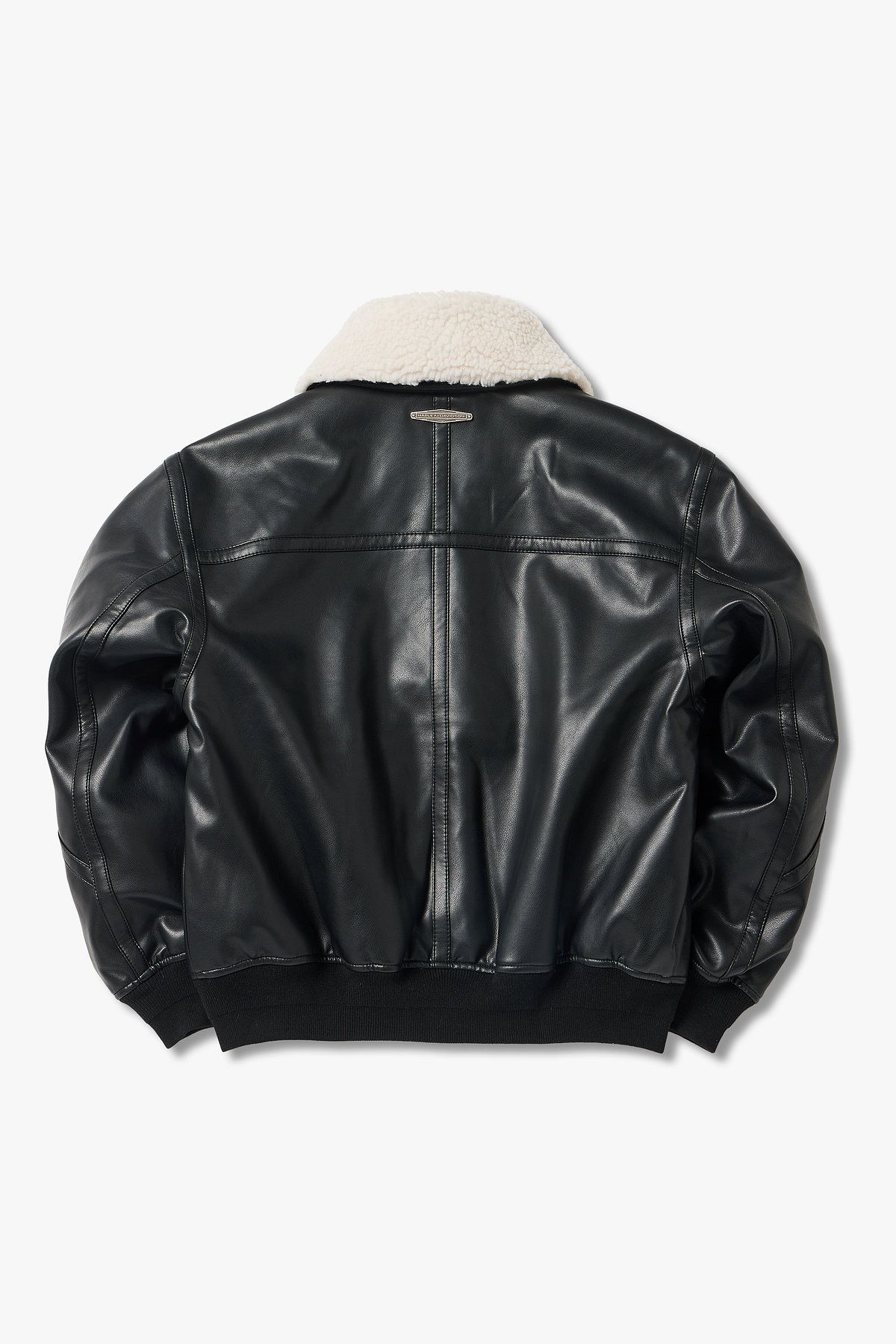 할리데이비슨 컬렉션스®(HARLEY-DAVIDSON COLLECTIONS®) NIFTY SYNTHETIC LEATHER 항공점퍼_블랙 HH15301002