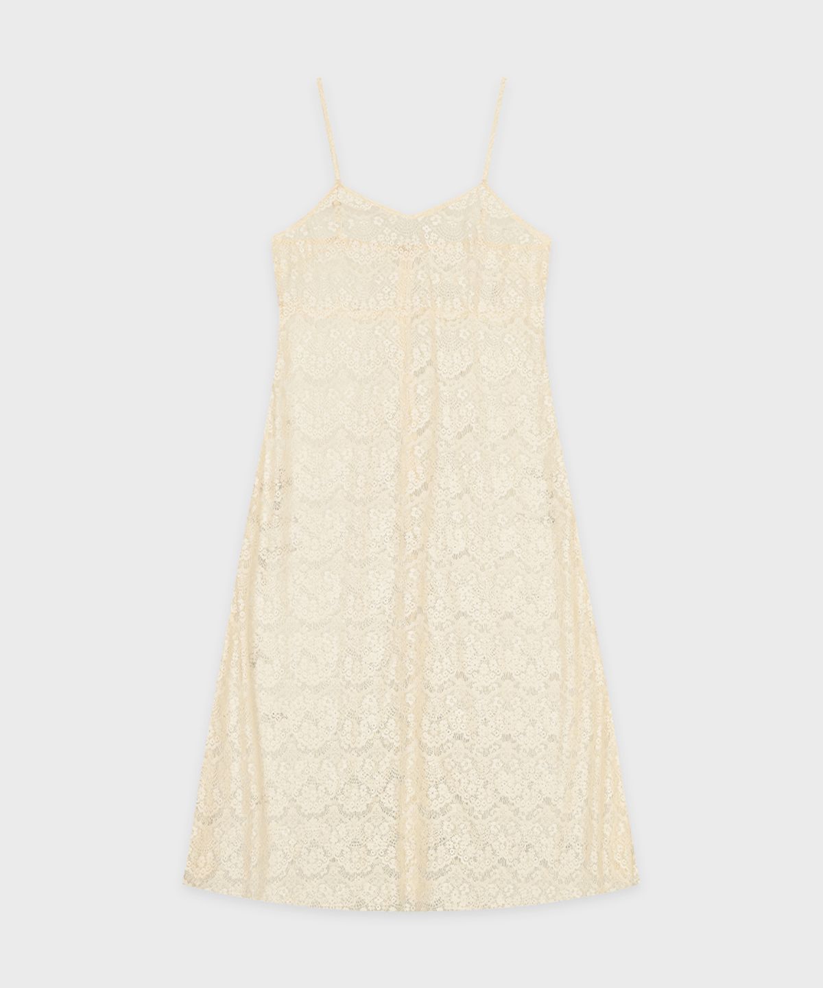 시눈(SINOON) Lace Layered Dress (2 Color)