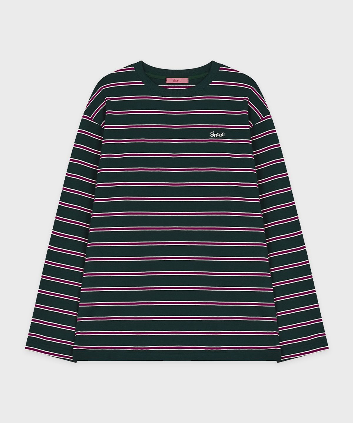 시눈(SINOON) Multi Stripe Long Sleeve (5 Color)