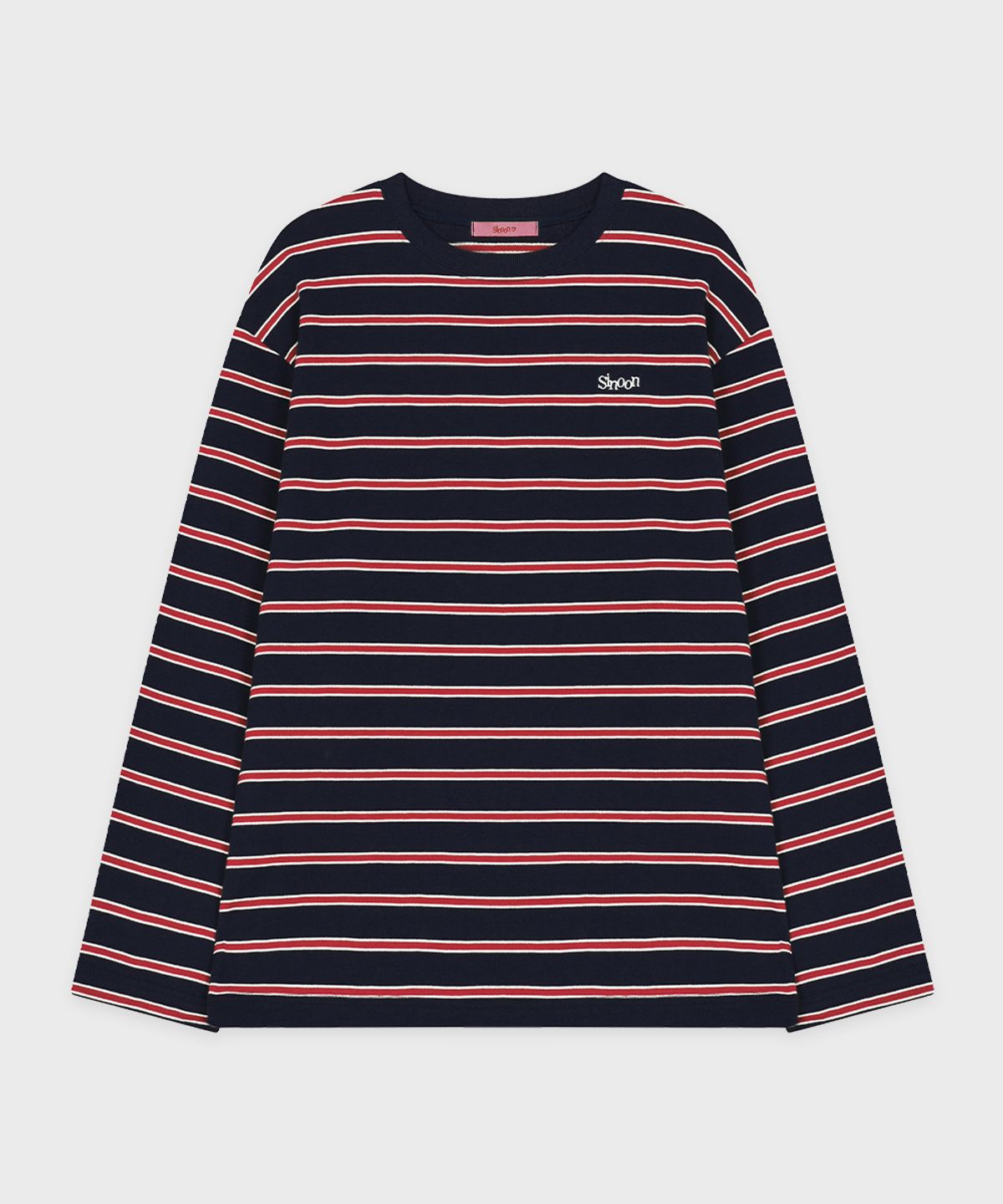 시눈(SINOON) Multi Stripe Long Sleeve (5 Color)