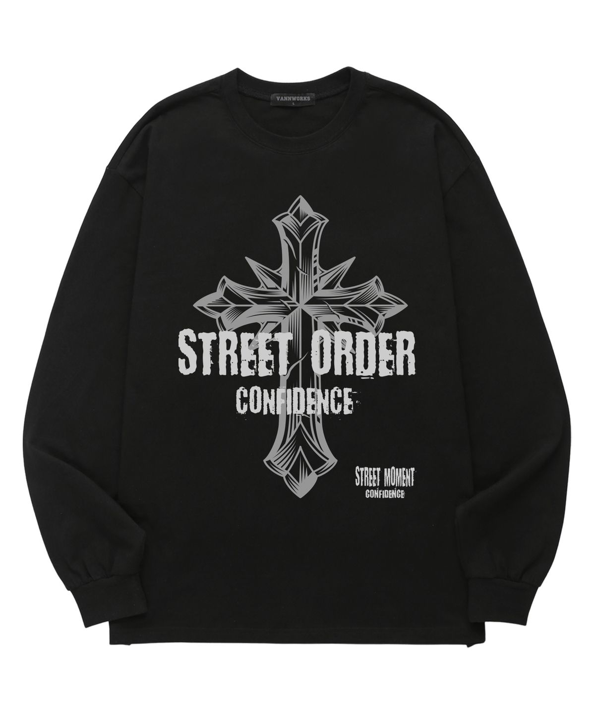 밴웍스(VANNWORKS) STREET ORDER 롱슬리브 (VLS0212) 블랙
