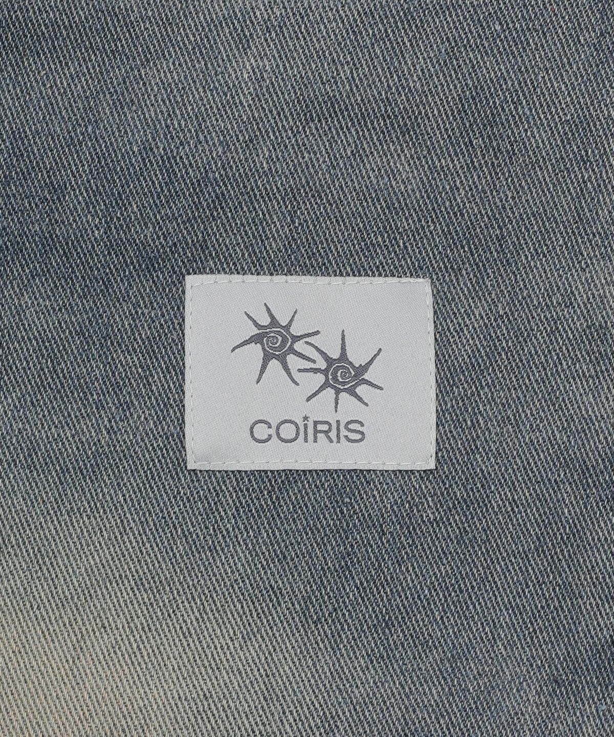 코이리스(COIRIS) 사노 빈티지 캣 워싱 와이드 데님 팬츠 (2컬러)