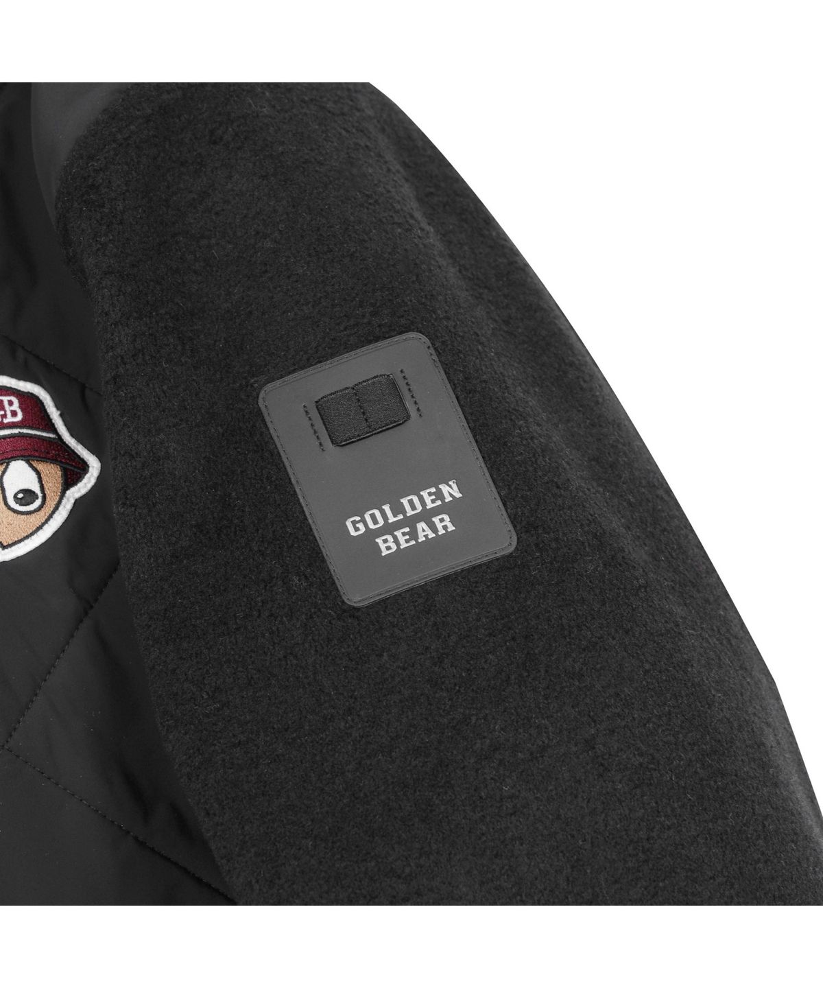골든베어(GOLDEN BEAR) Quilted Hybrid Jacket G4UAW25821BKX