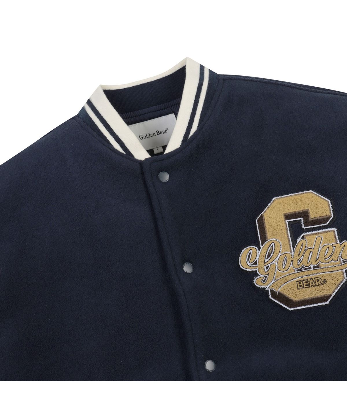 골든베어(GOLDEN BEAR) Fleece Varsity Jacket G4UAW25801NYX