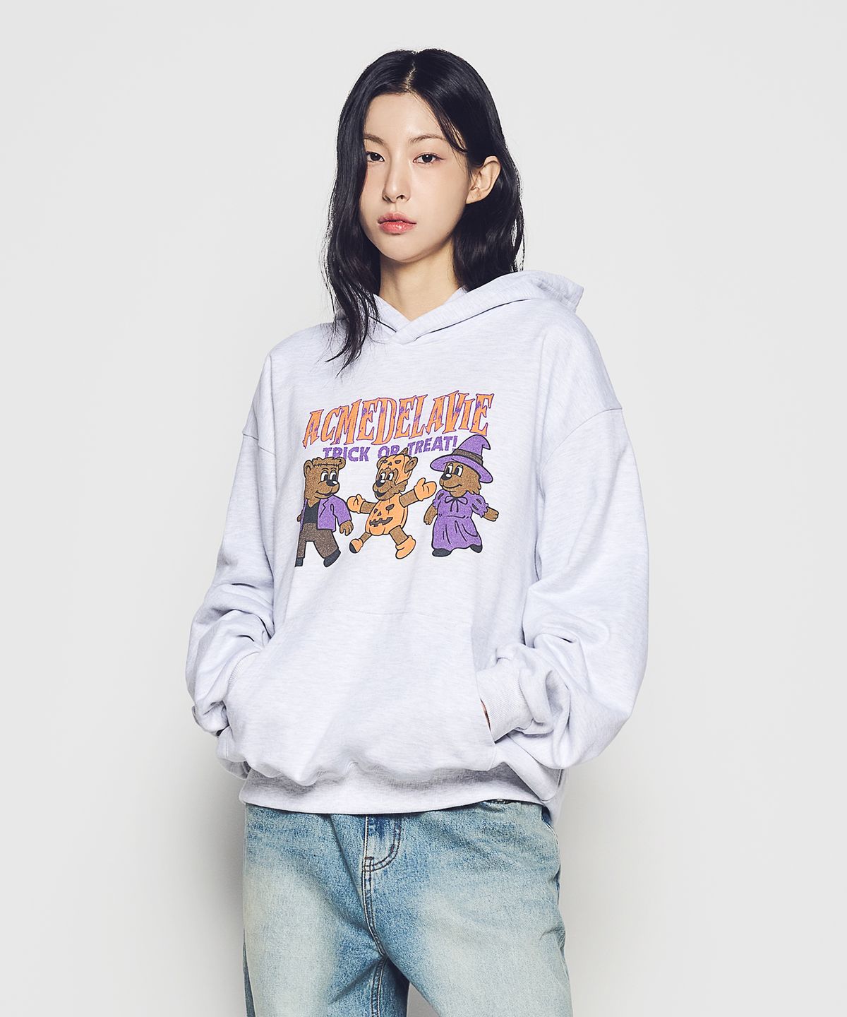 아크메드라비(ACME DE LA VIE) AC BEAR FRIEND HALLOWEEN HOODIE